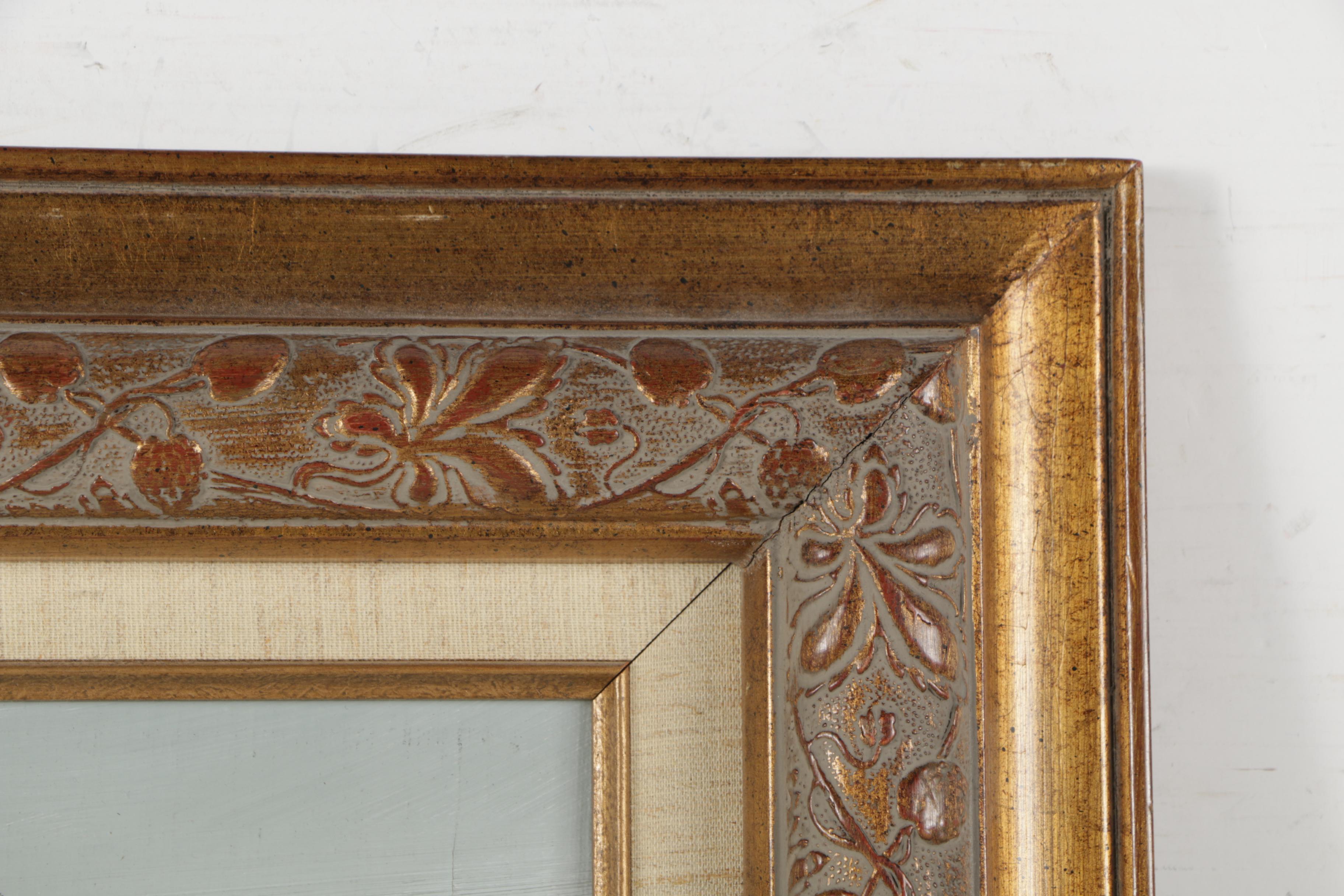 Oil Painting of a Winter Landscape