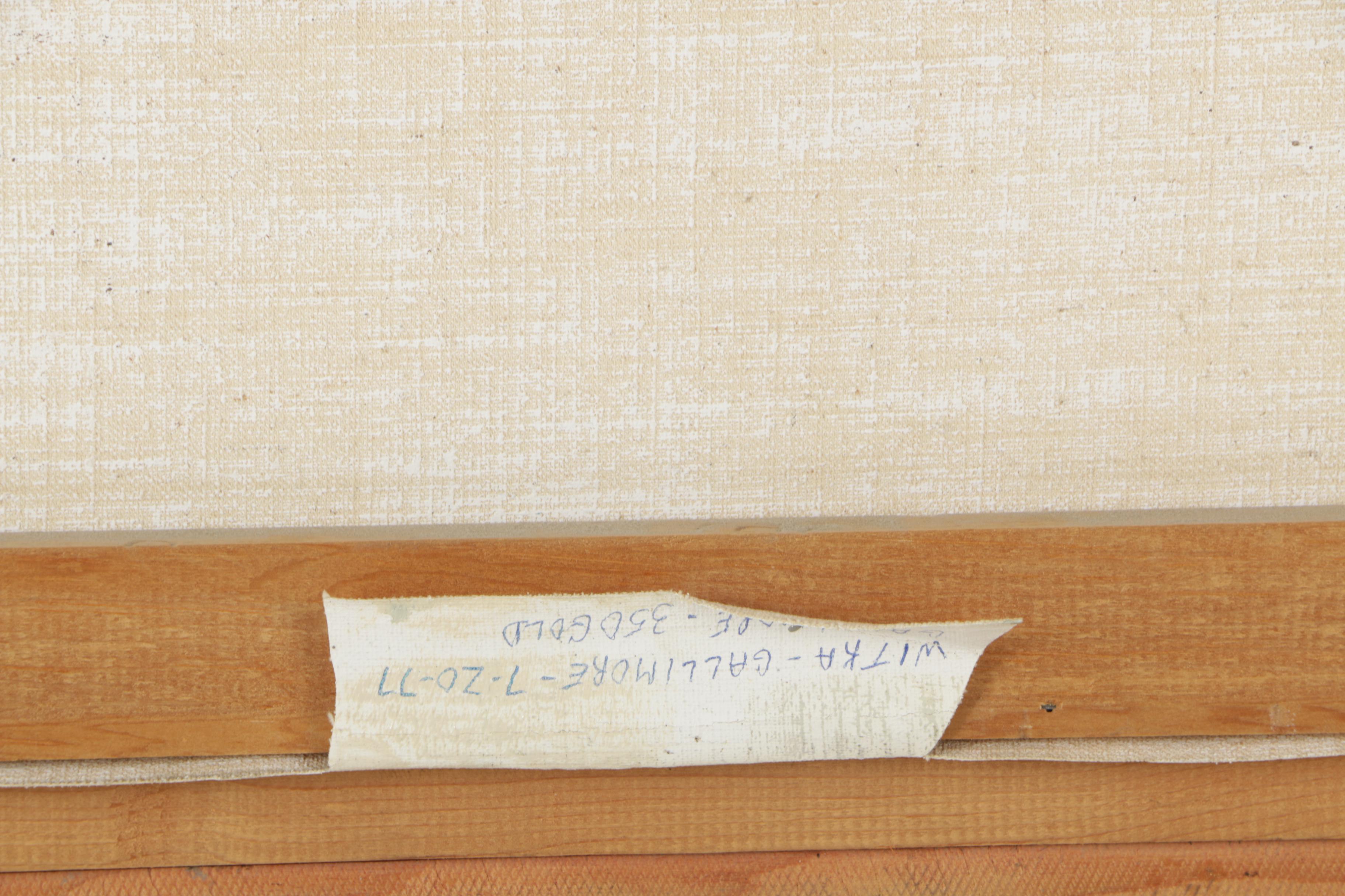 Oil Painting of a Winter Landscape