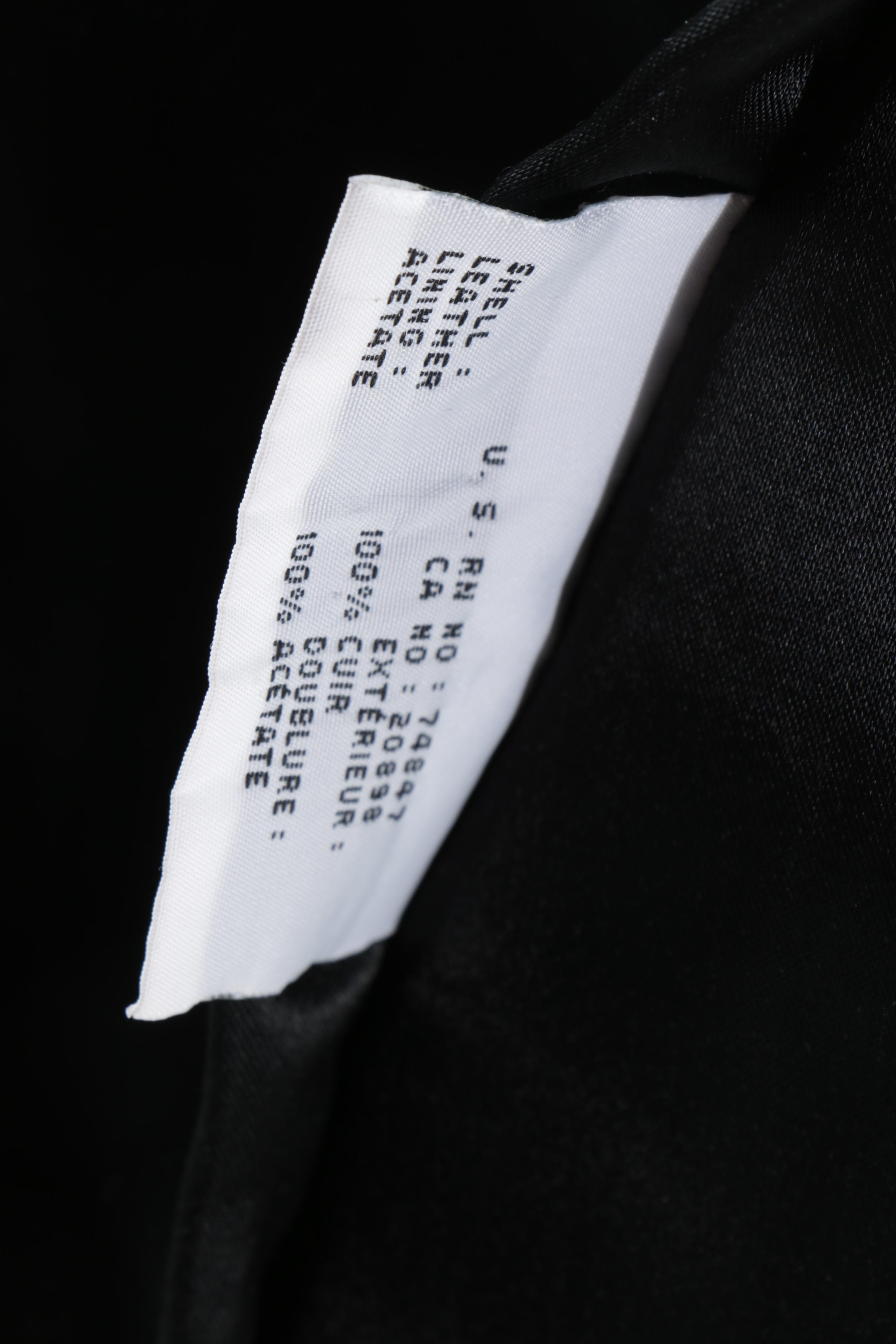 Andrew Marc Additions Black Double-Breasted Leather Jacket