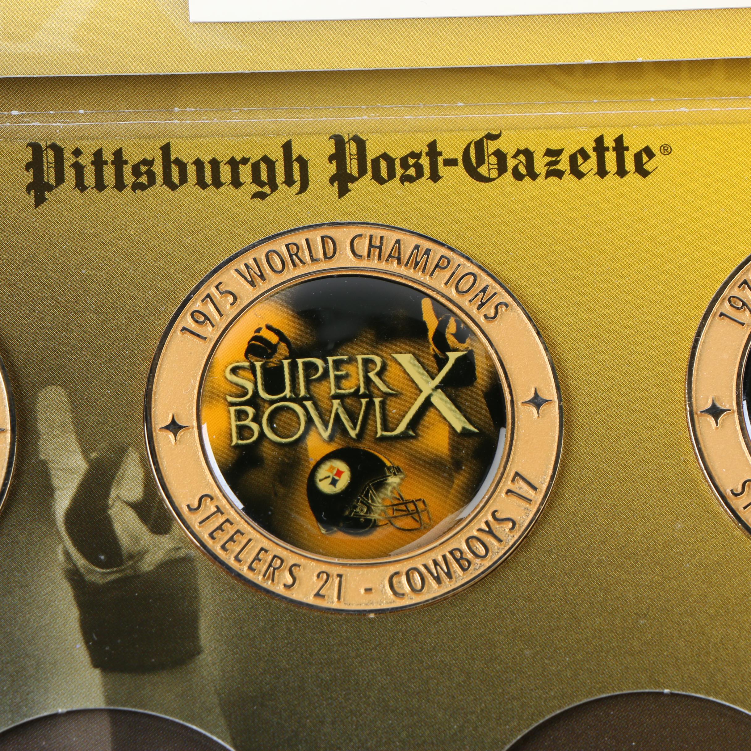 2005 Pittsburgh Steelers Medallion Collection