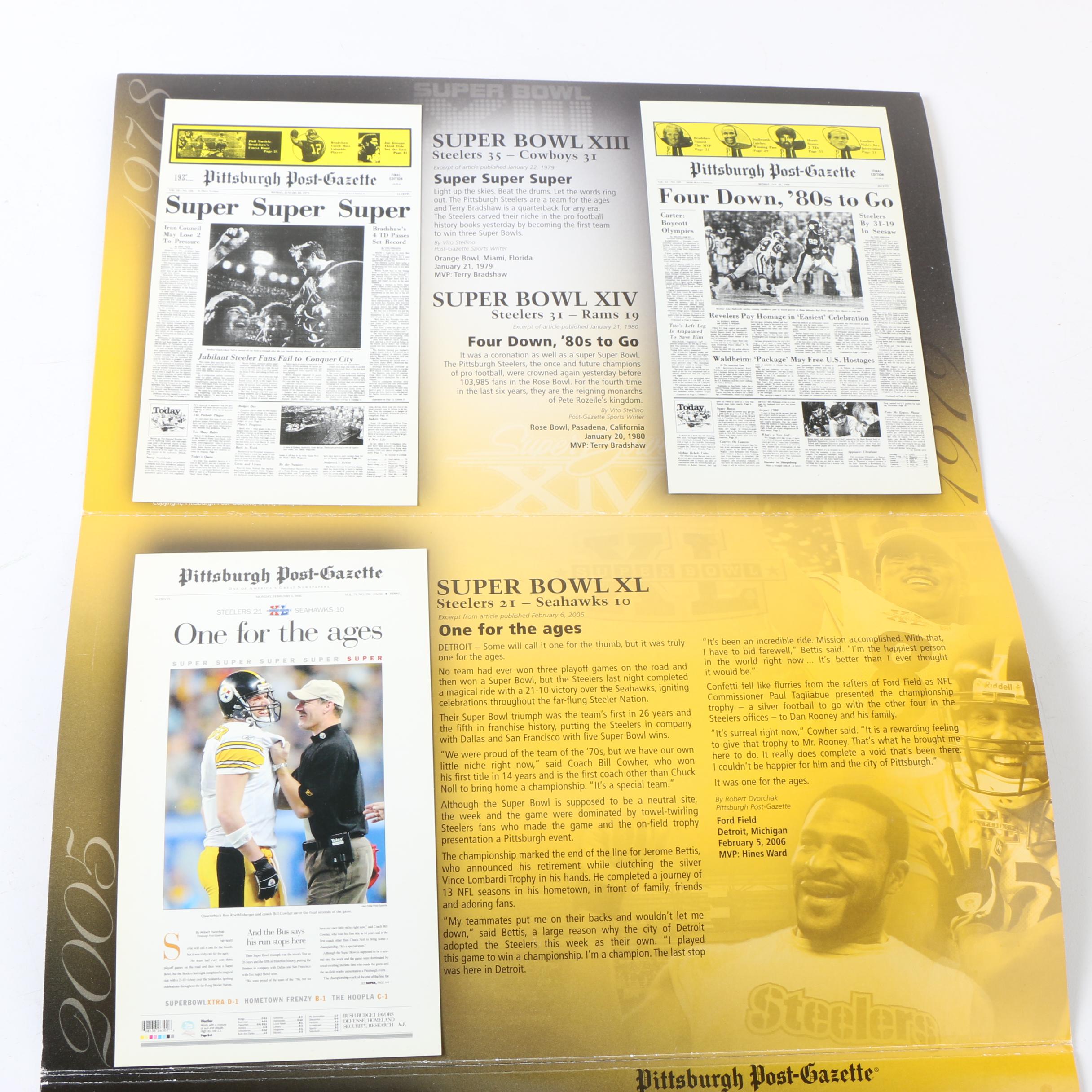 2005 Pittsburgh Steelers Medallion Collection