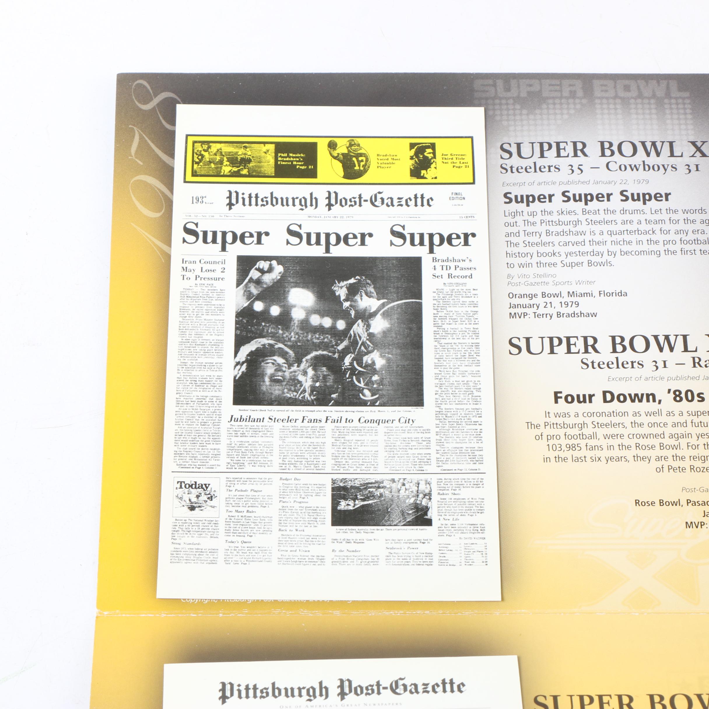 2005 Pittsburgh Steelers Medallion Collection