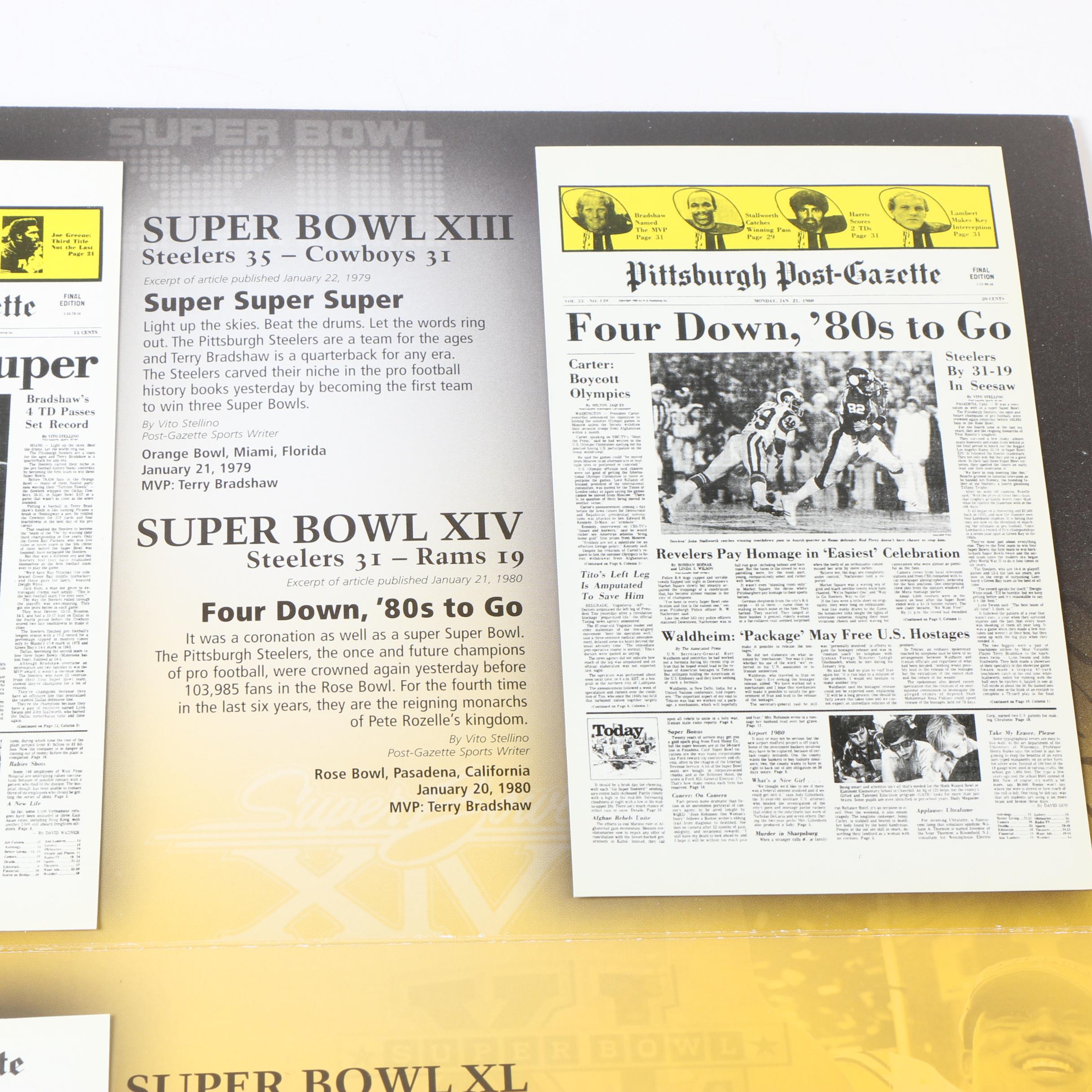 2005 Pittsburgh Steelers Medallion Collection