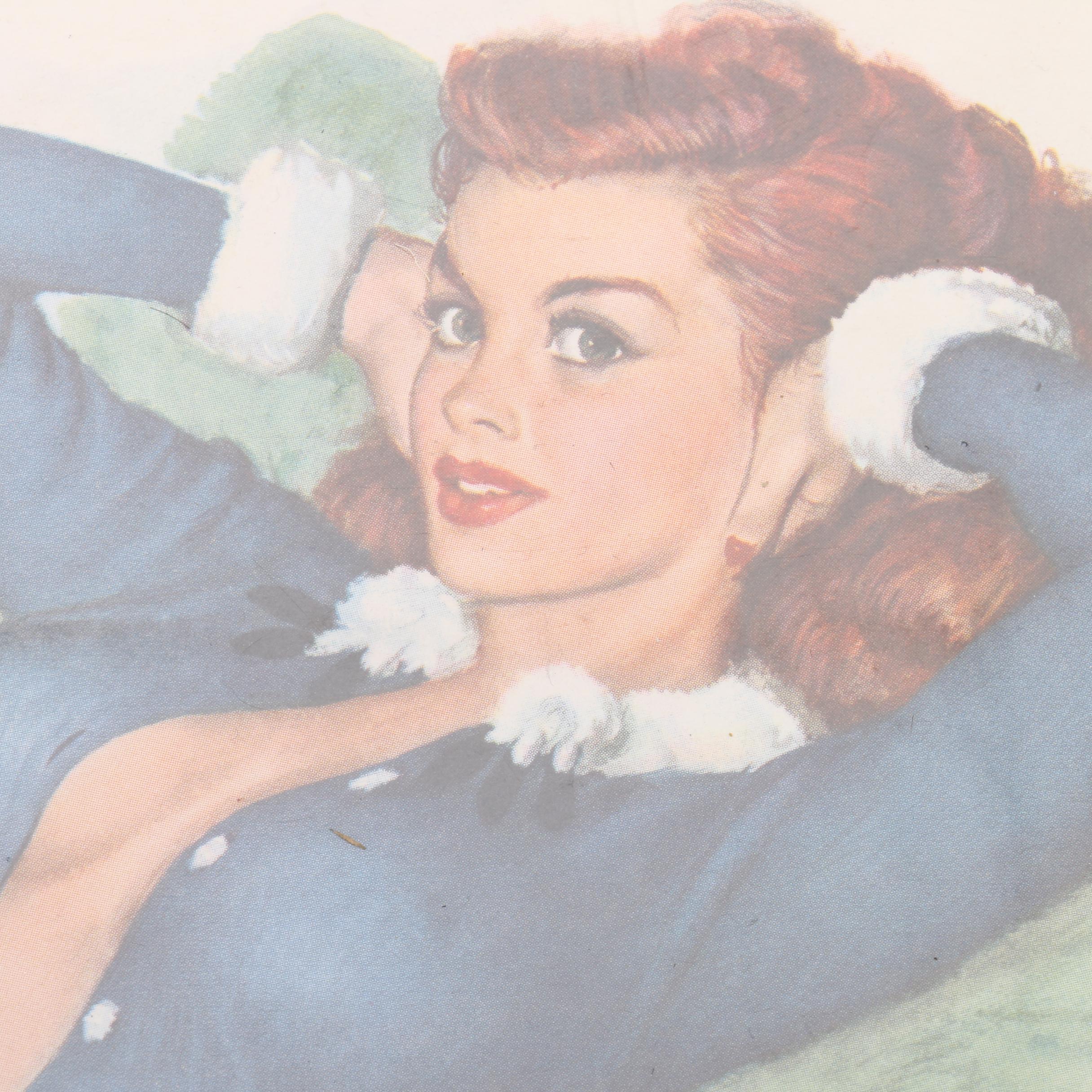 Vintage Pin-Up Girl Posters, Cards, and Calendars