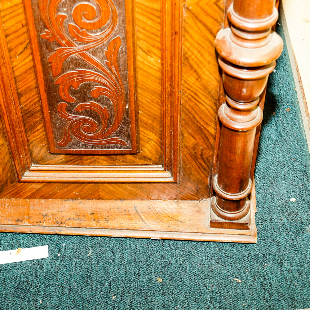 Victorian Buffet Cabinet with Mirror