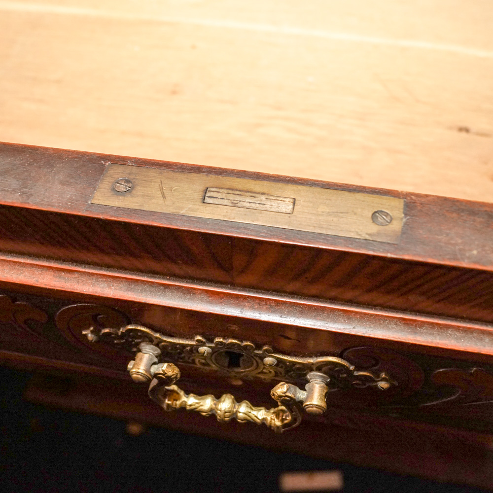 Victorian Buffet Cabinet with Mirror