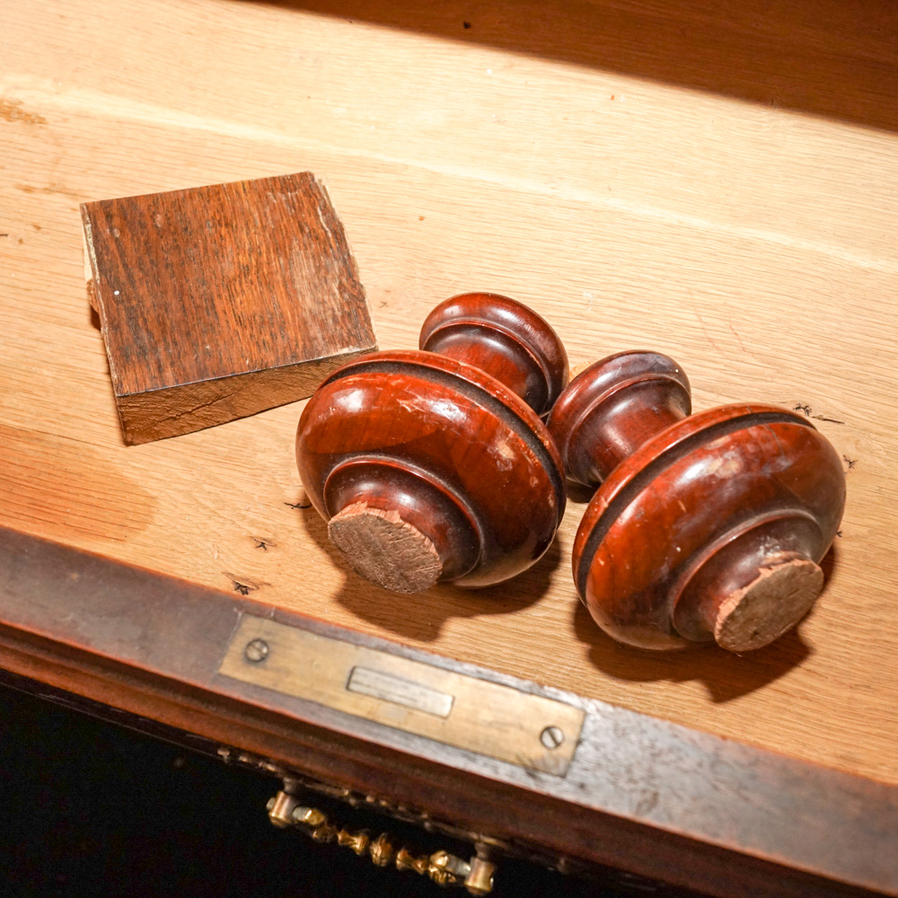 Victorian Buffet Cabinet with Mirror