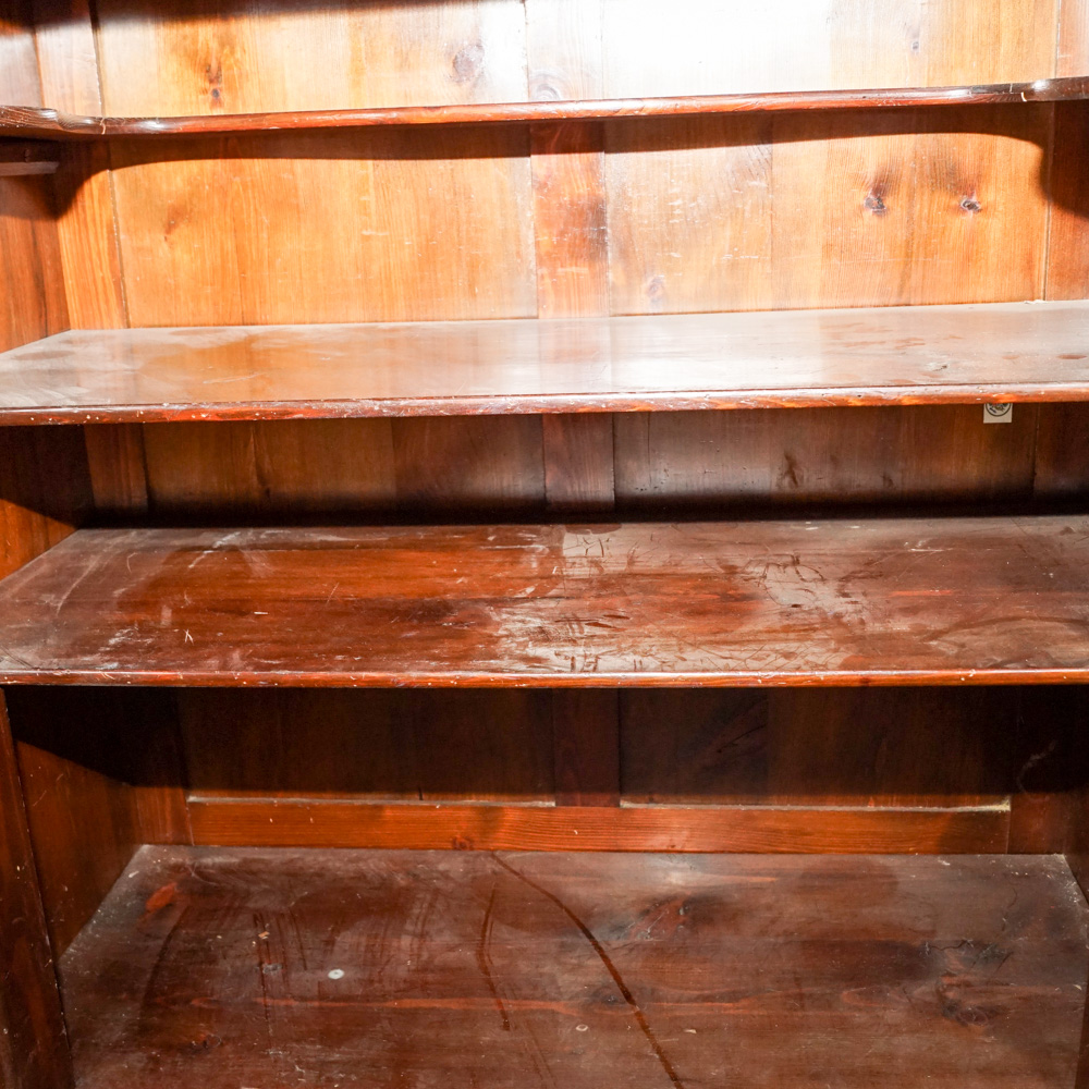 Victorian Buffet Cabinet with Mirror