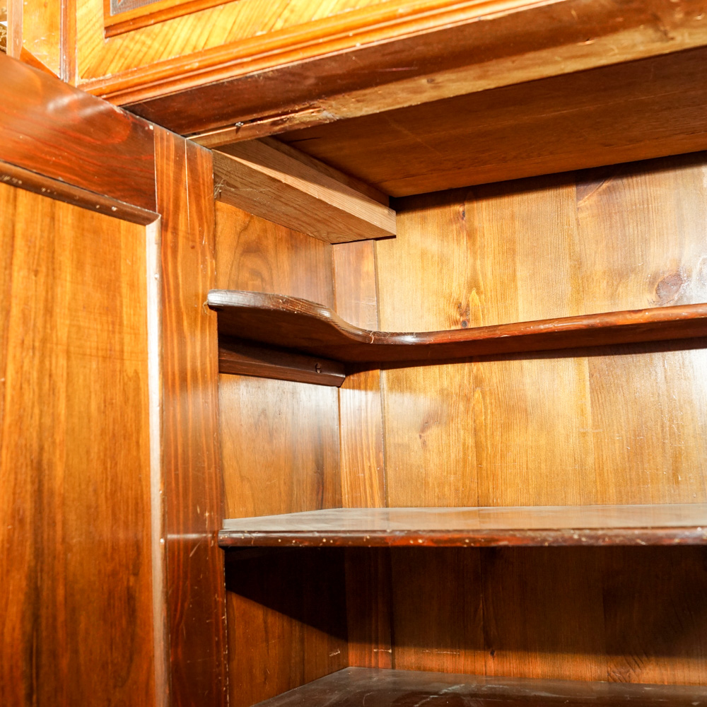 Victorian Buffet Cabinet with Mirror
