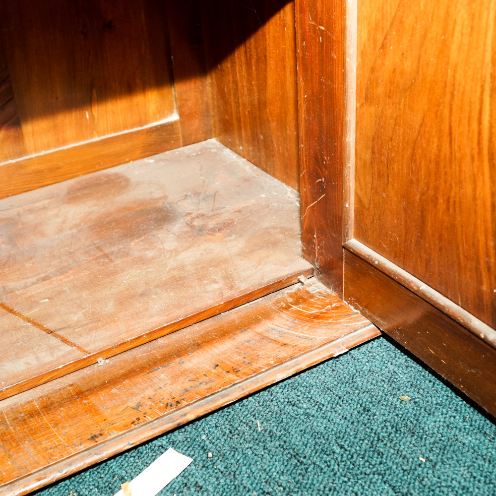 Victorian Buffet Cabinet with Mirror
