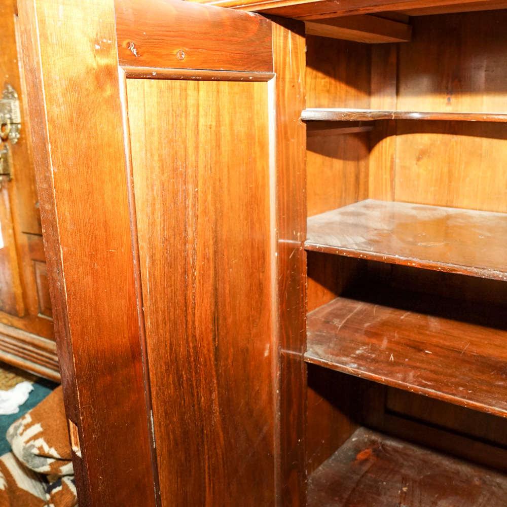 Victorian Buffet Cabinet with Mirror