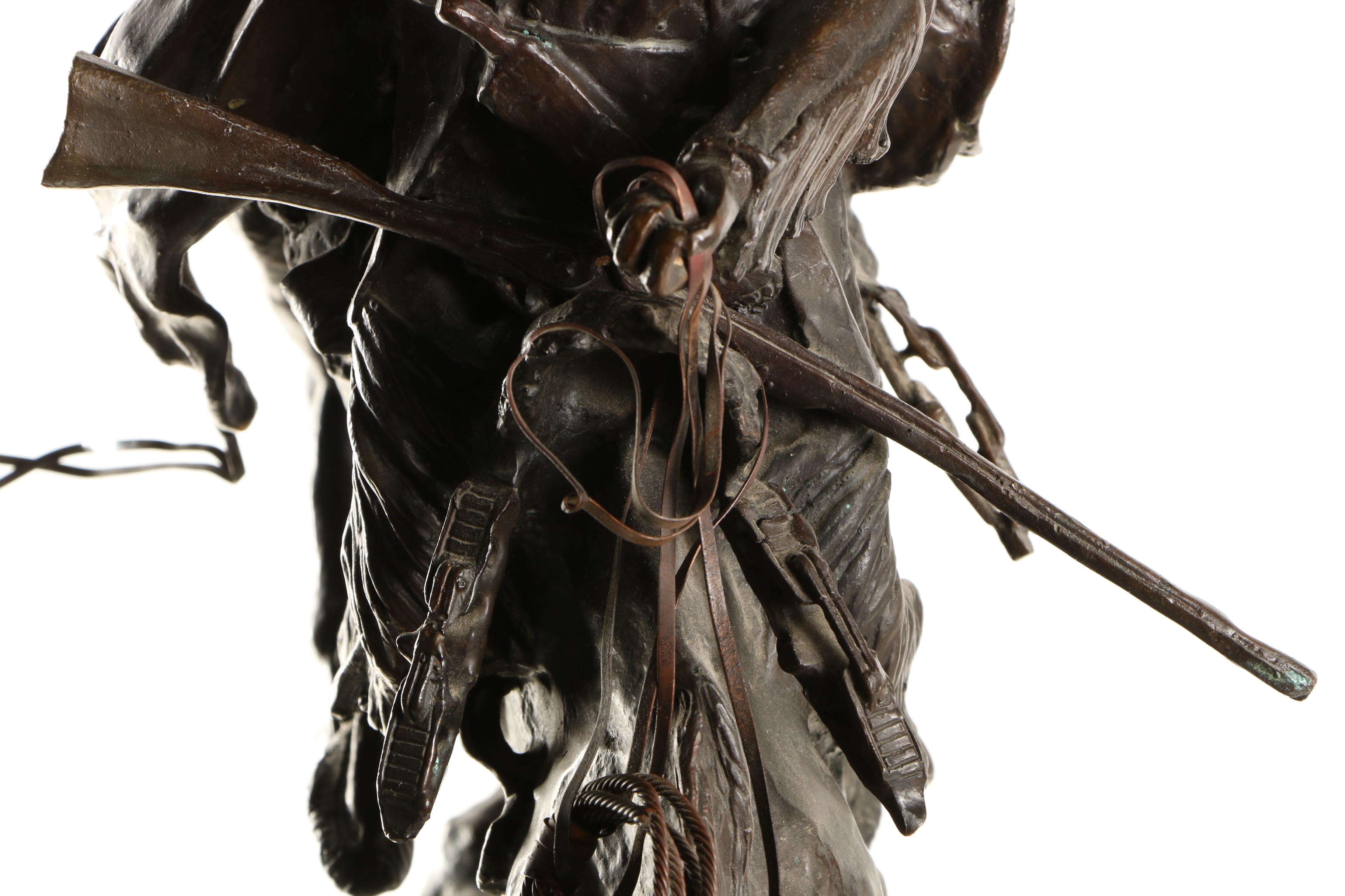 Frederic Remington Bronze Sculpture "Mountain Man"