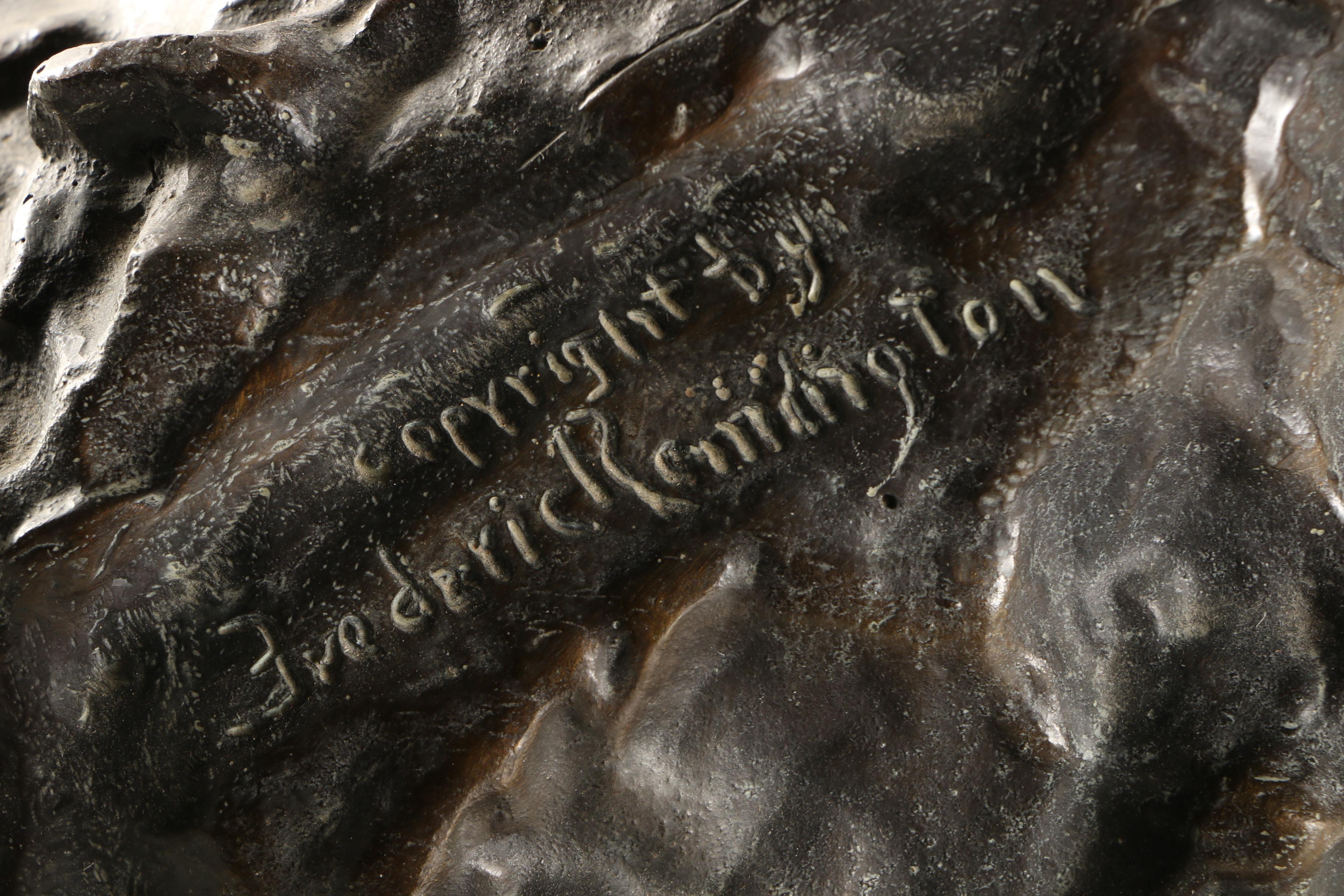 Frederic Remington Bronze Sculpture "Mountain Man"