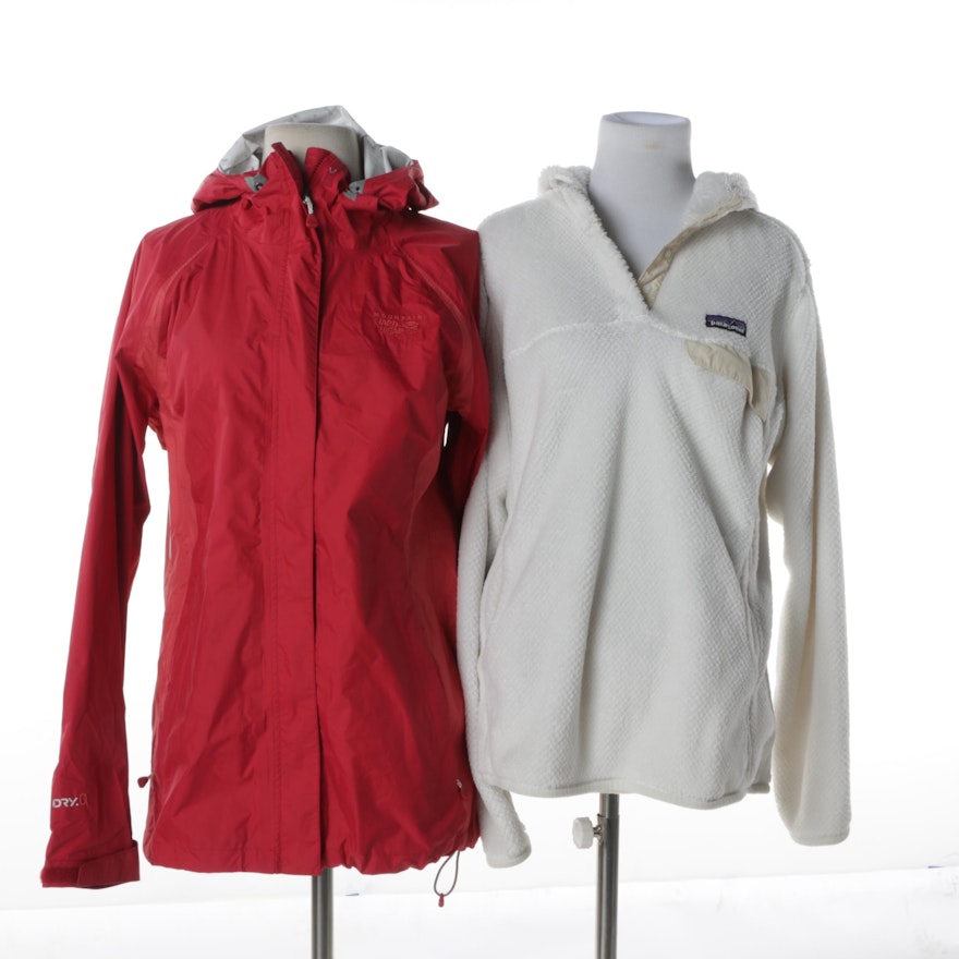 Women's Outerwear Including Patagonia and Mountain Hard Wear
