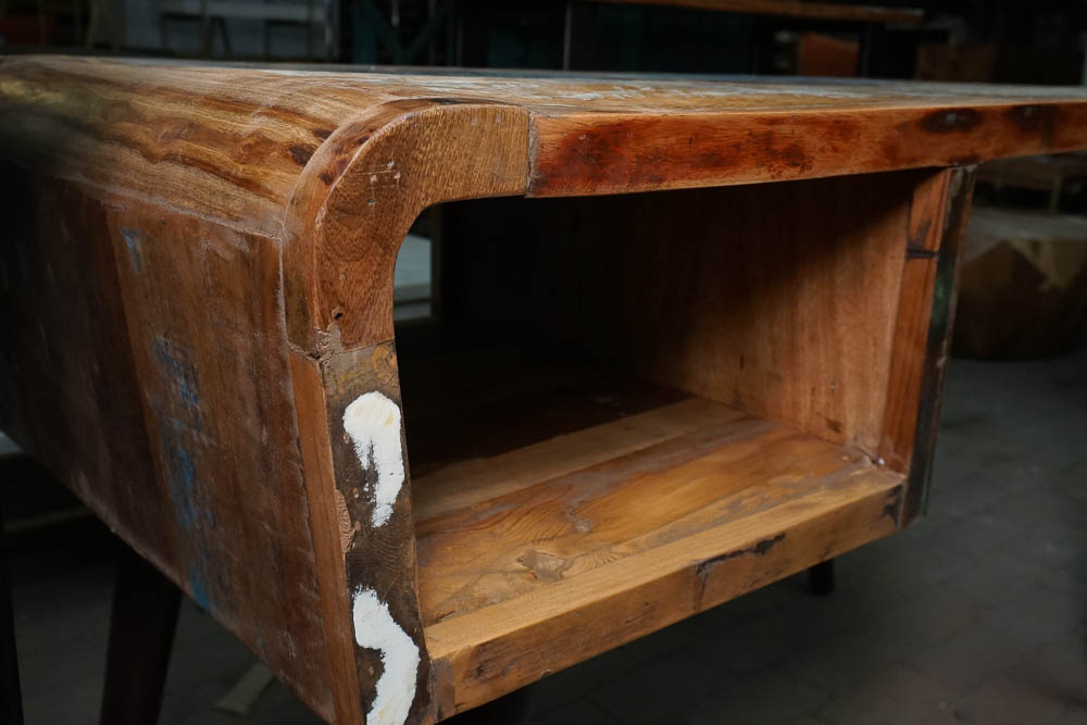 Distressed Modern Writing Table