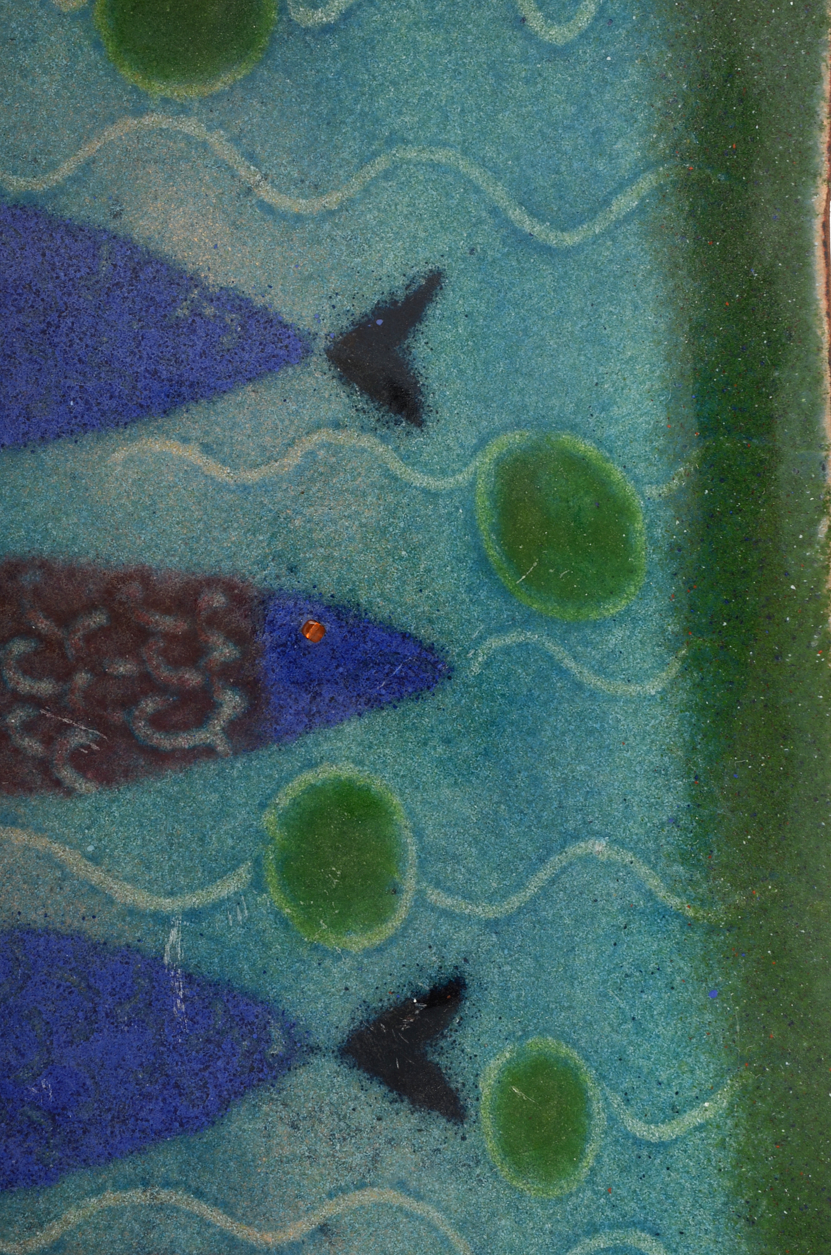 Jim Millar Mid Century Modern Enameled Tray