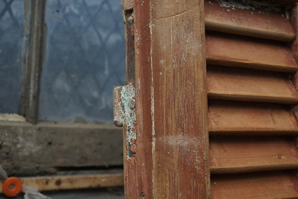 Wooden Louvered Doors