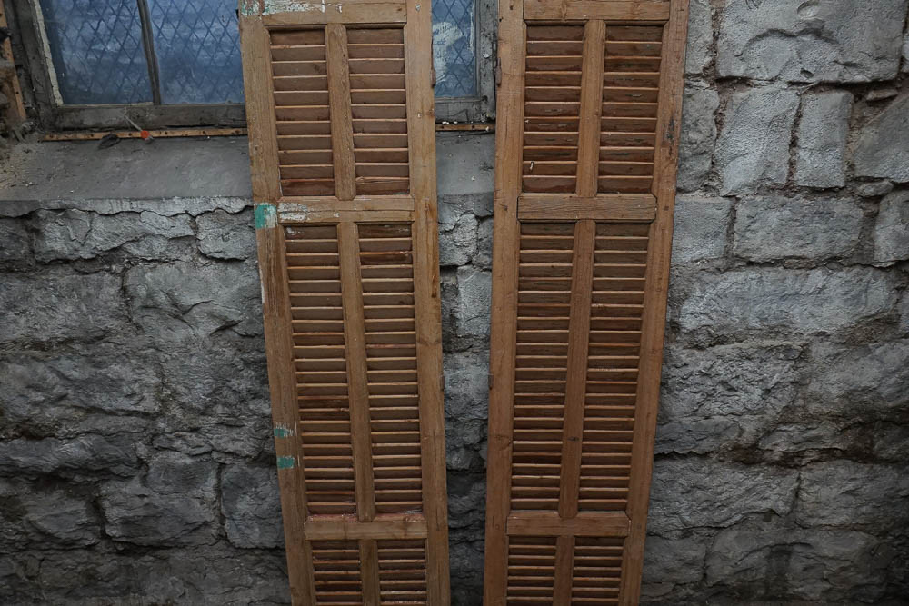 Wooden Louvered Doors