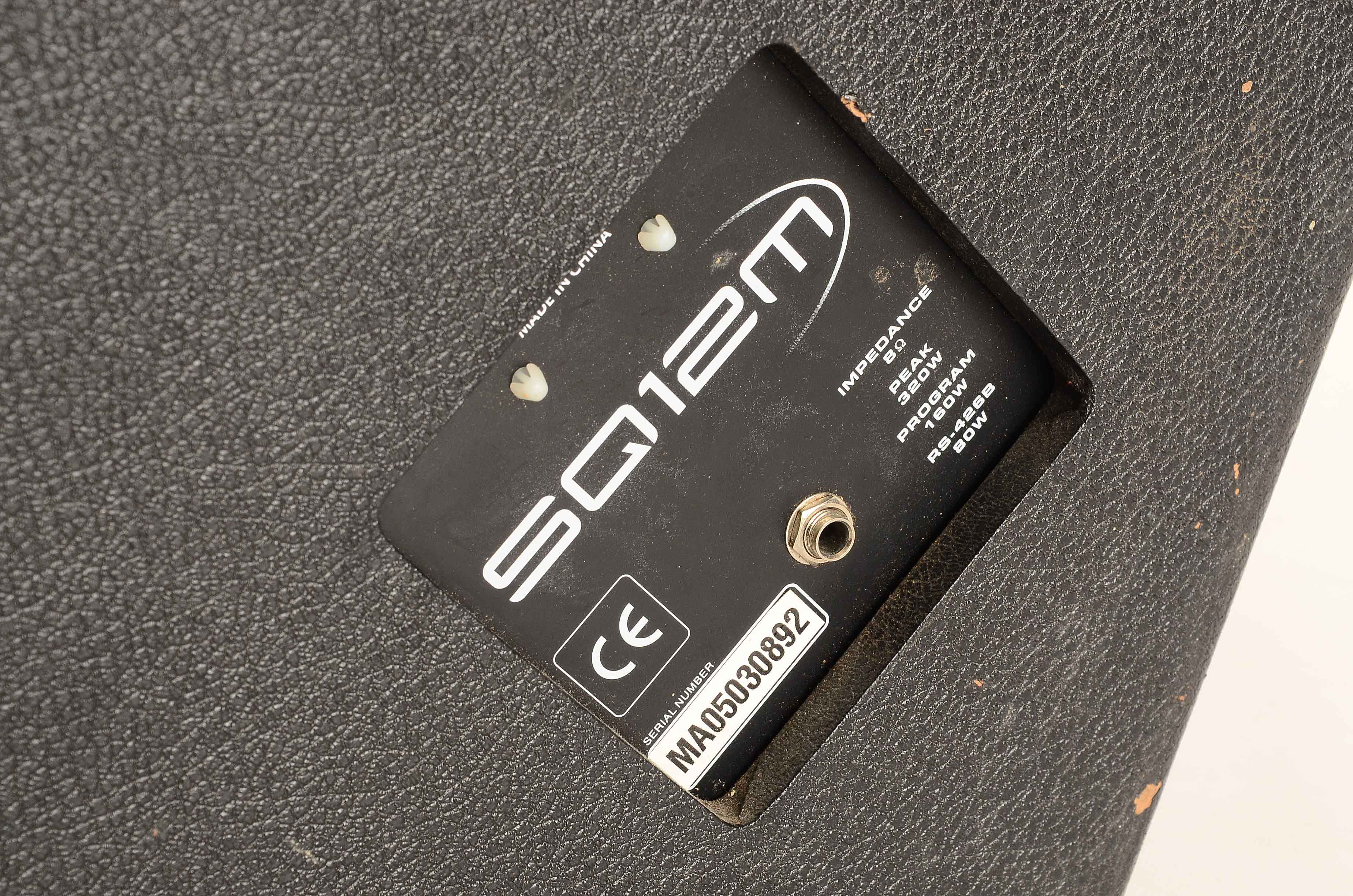 Squier SQ12M Unpowered Floor Monitors by Fender