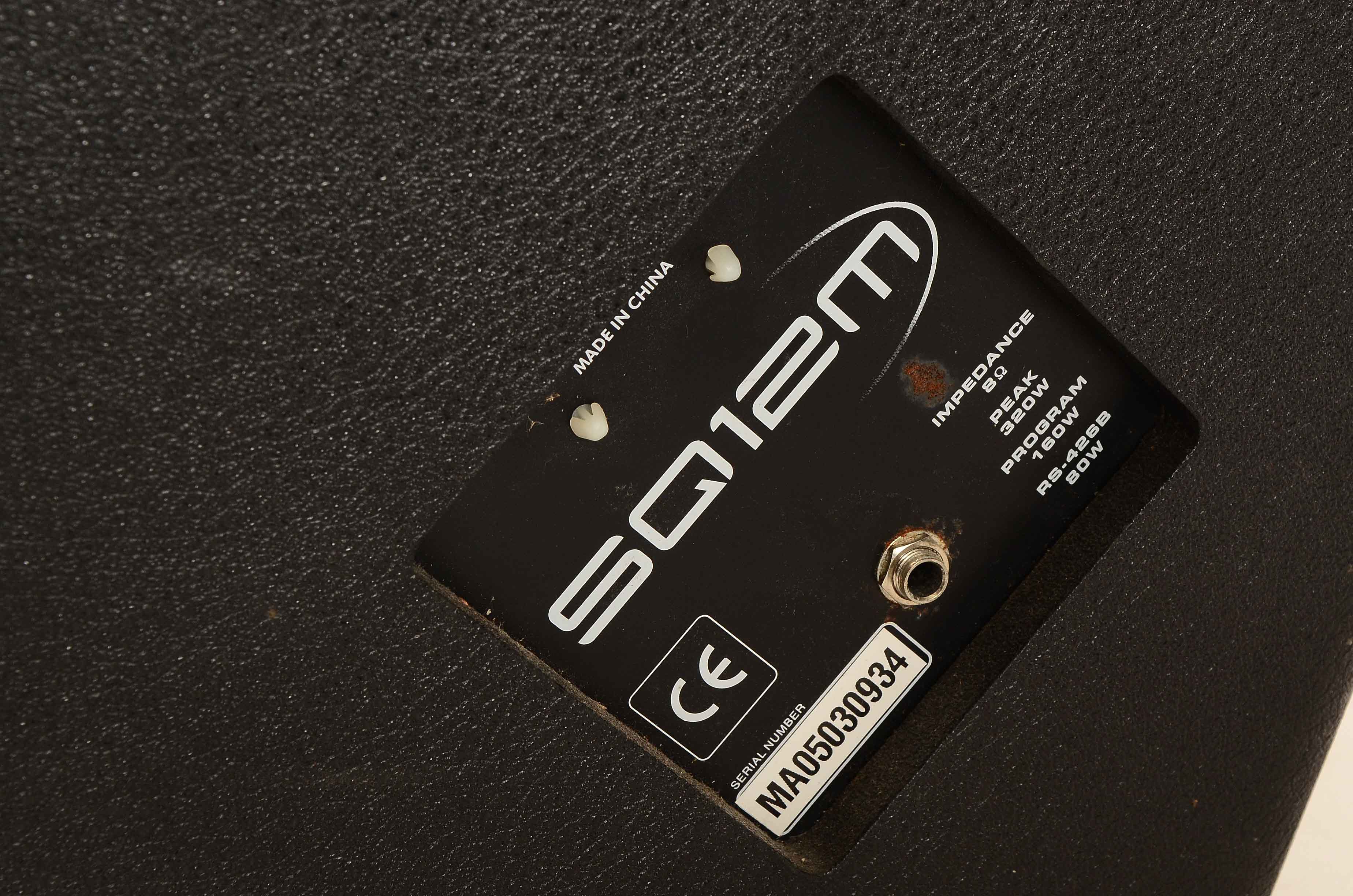 Squier SQ12M Unpowered Floor Monitors by Fender