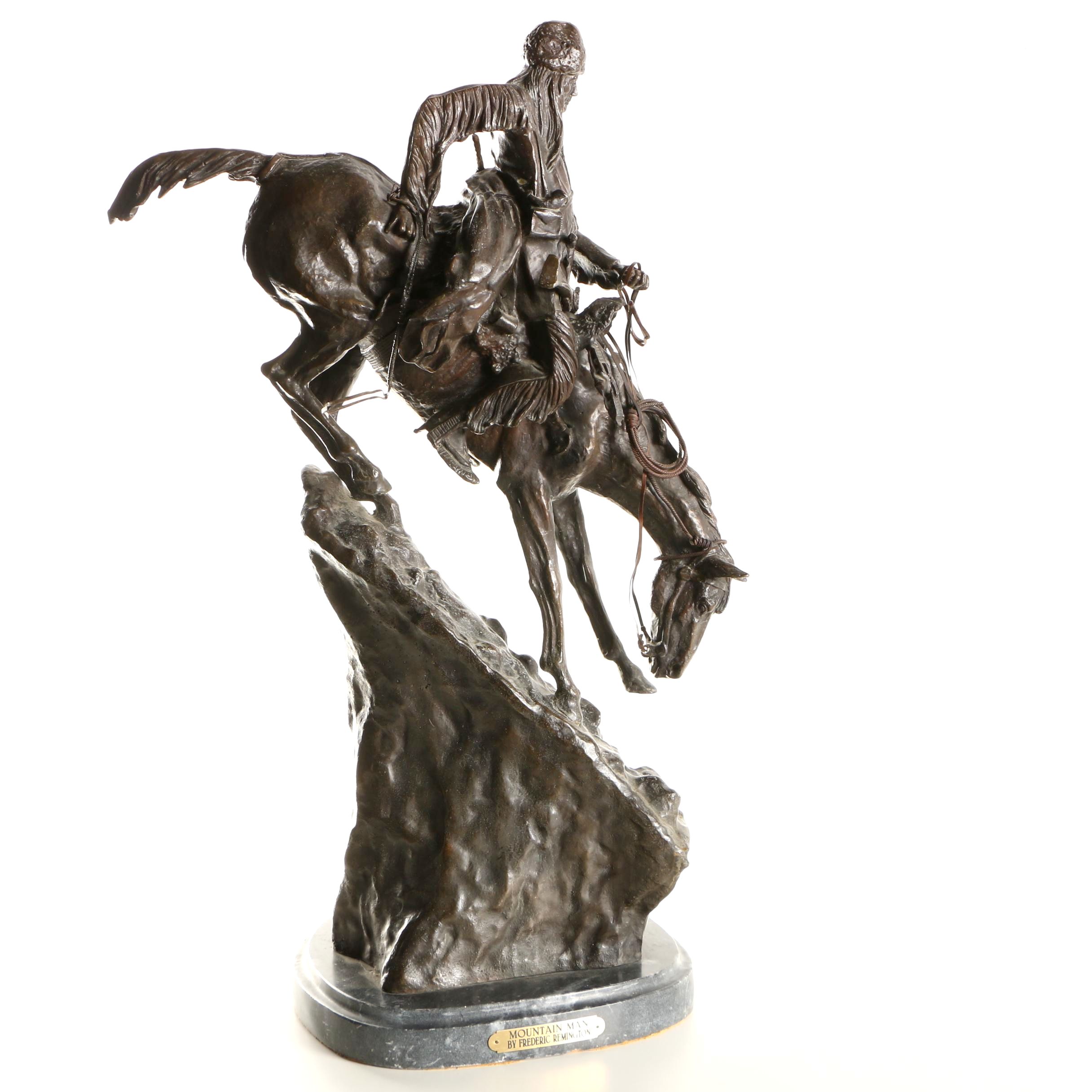 Frederic Remington Bronze Sculpture "Mountain Man"