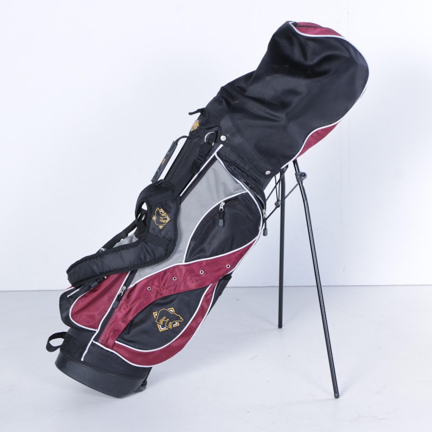 Golden Bear Golf Bag with Clubs