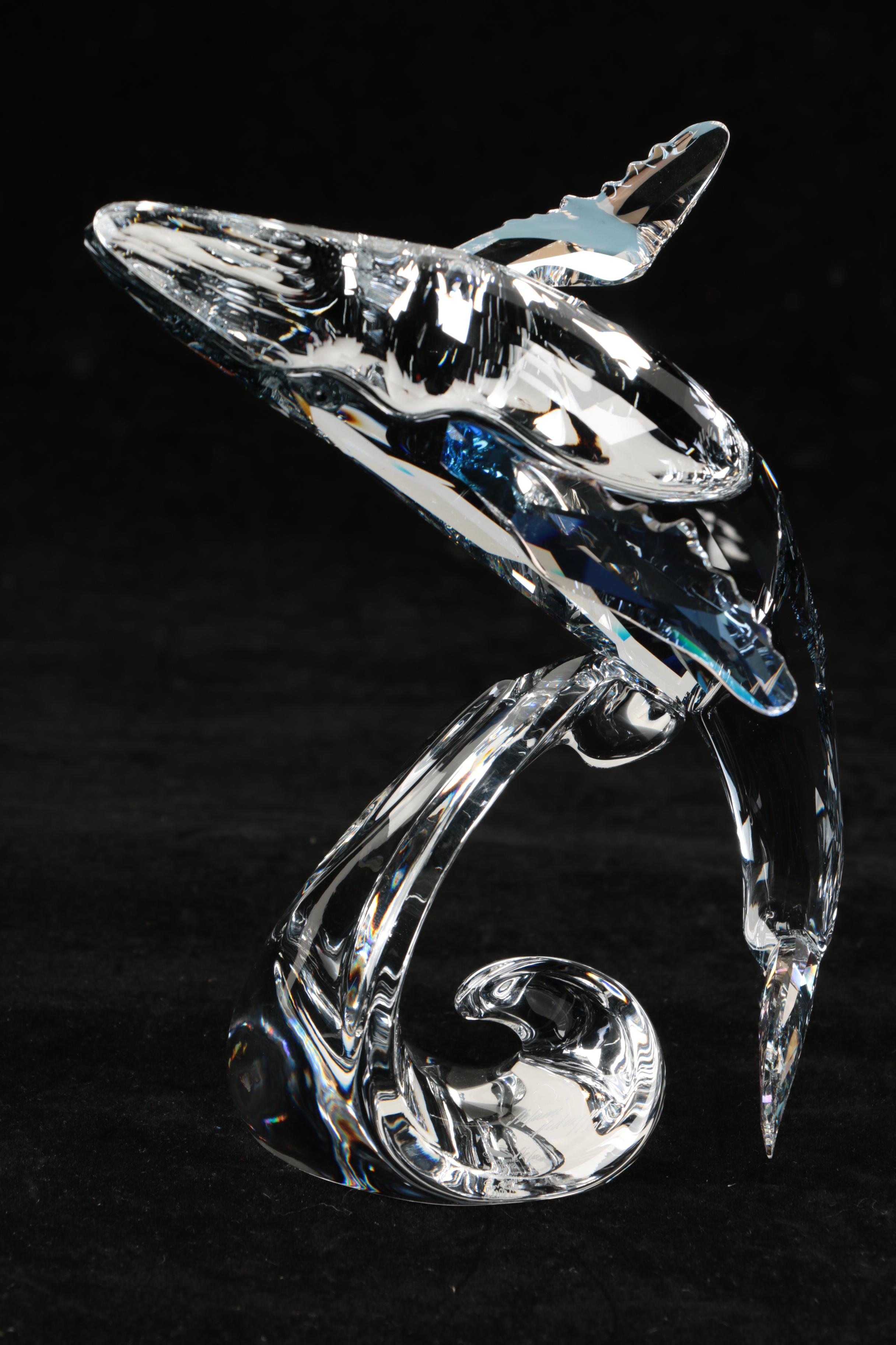 Swarovski Crystal 'Paikea Whale' Figurine
