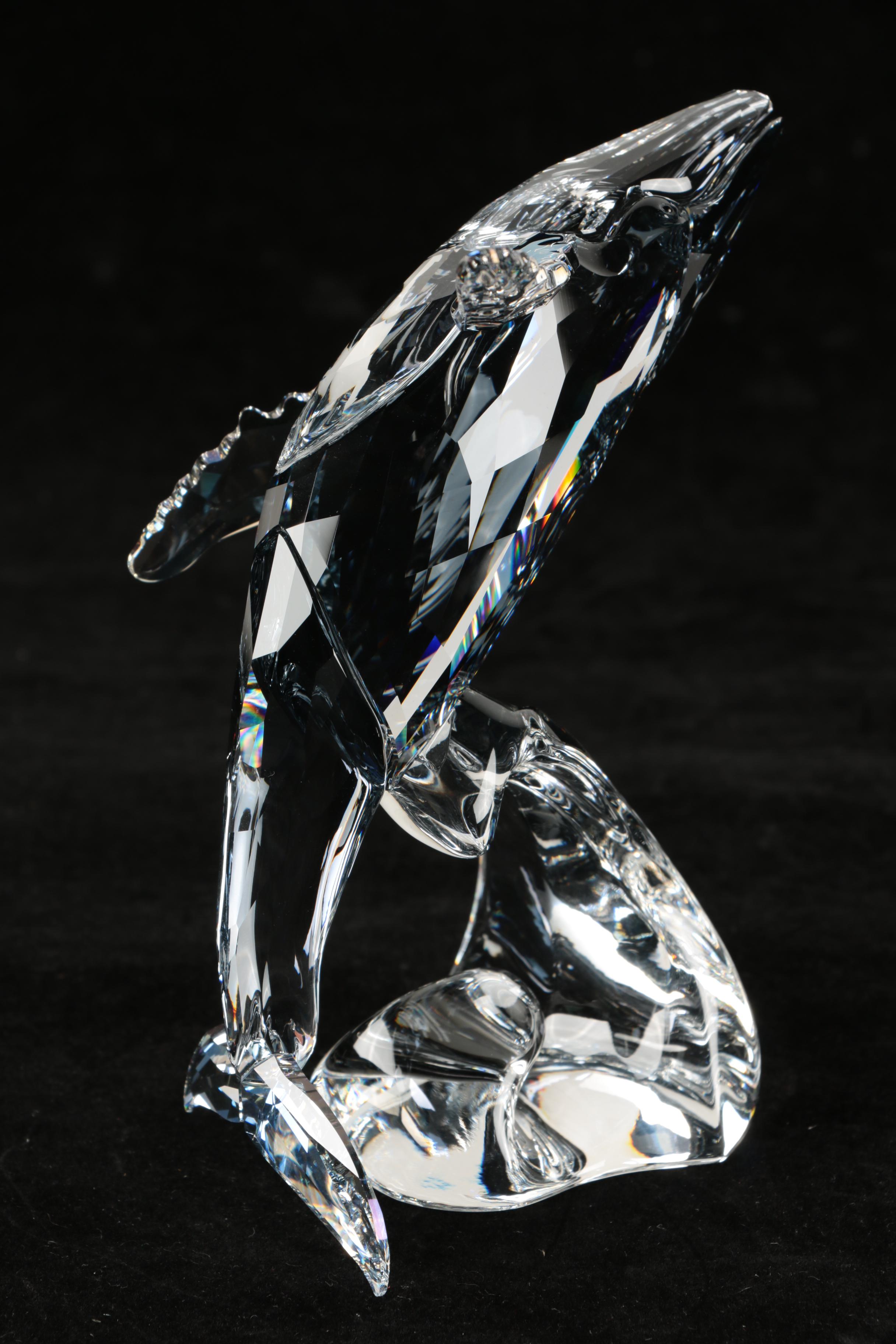 Swarovski Crystal 'Paikea Whale' Figurine