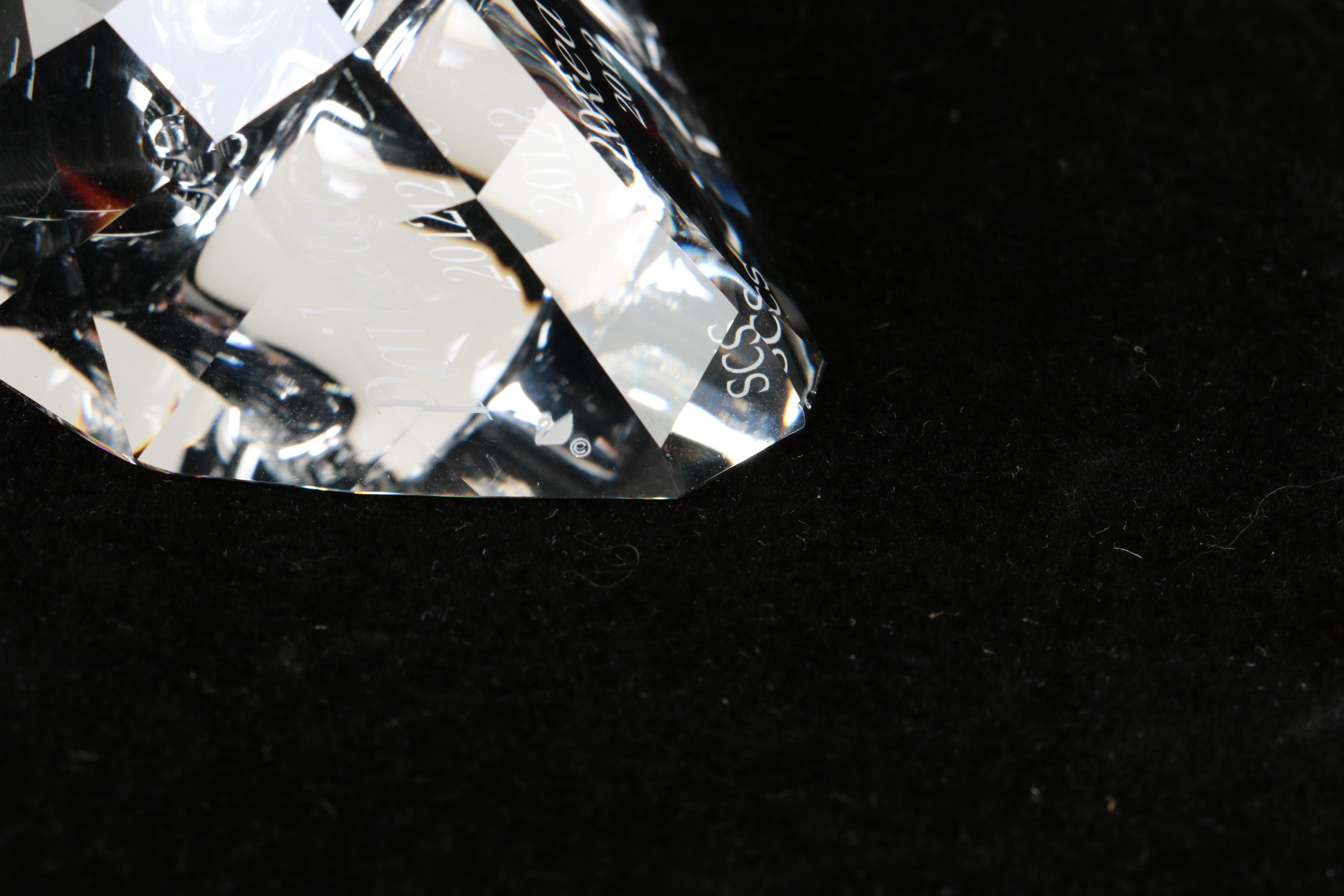 Swarovski Crystal 'Paikea Whale' Figurine