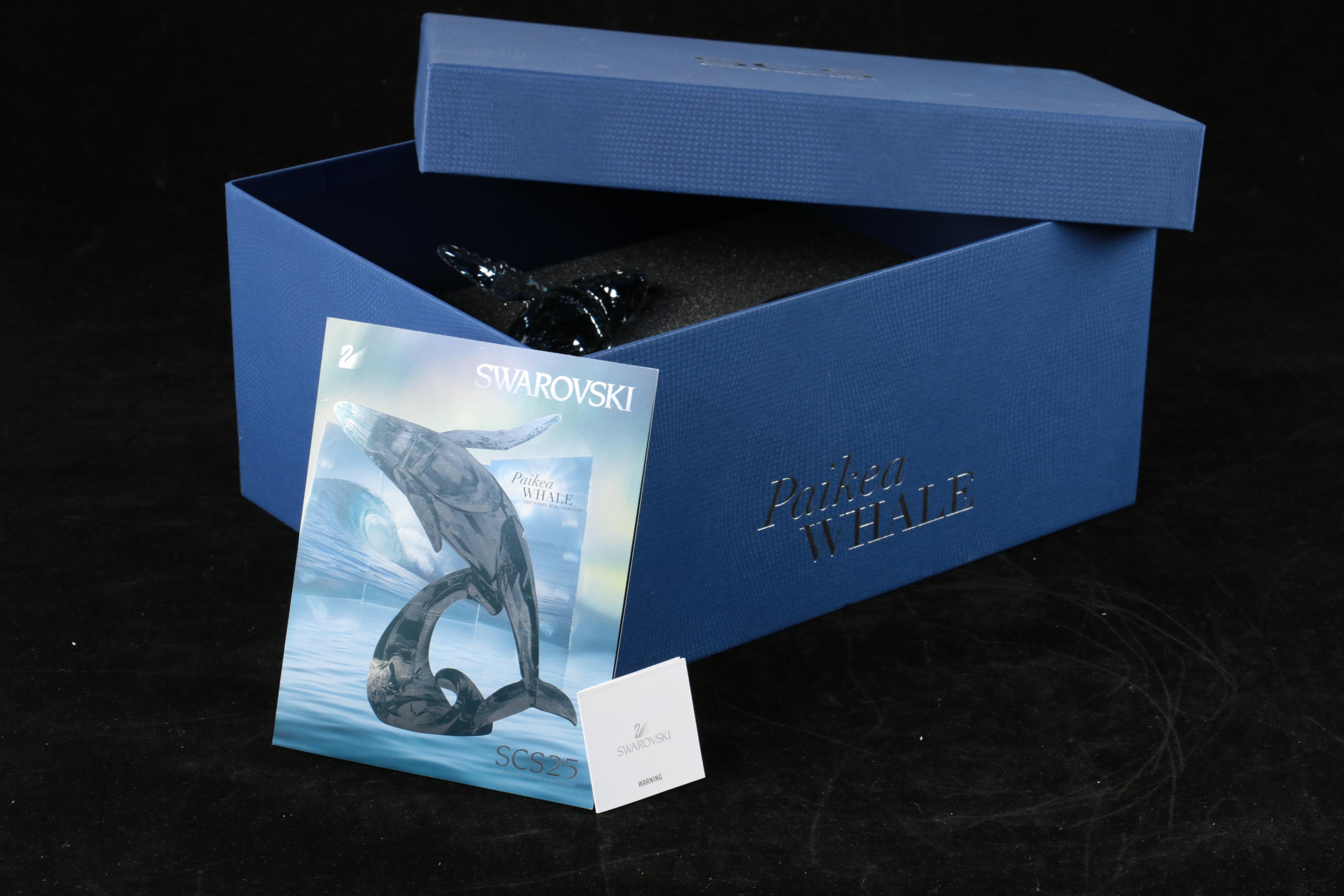 Swarovski Crystal 'Paikea Whale' Figurine