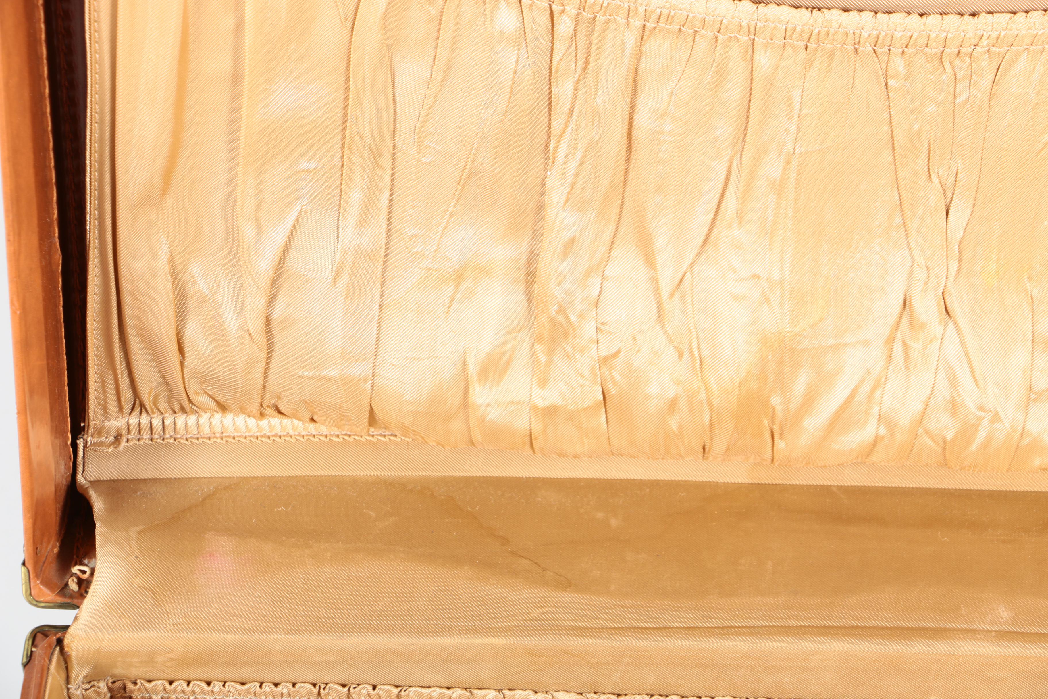 Vintage Maximillian Faux Leather Suitcase