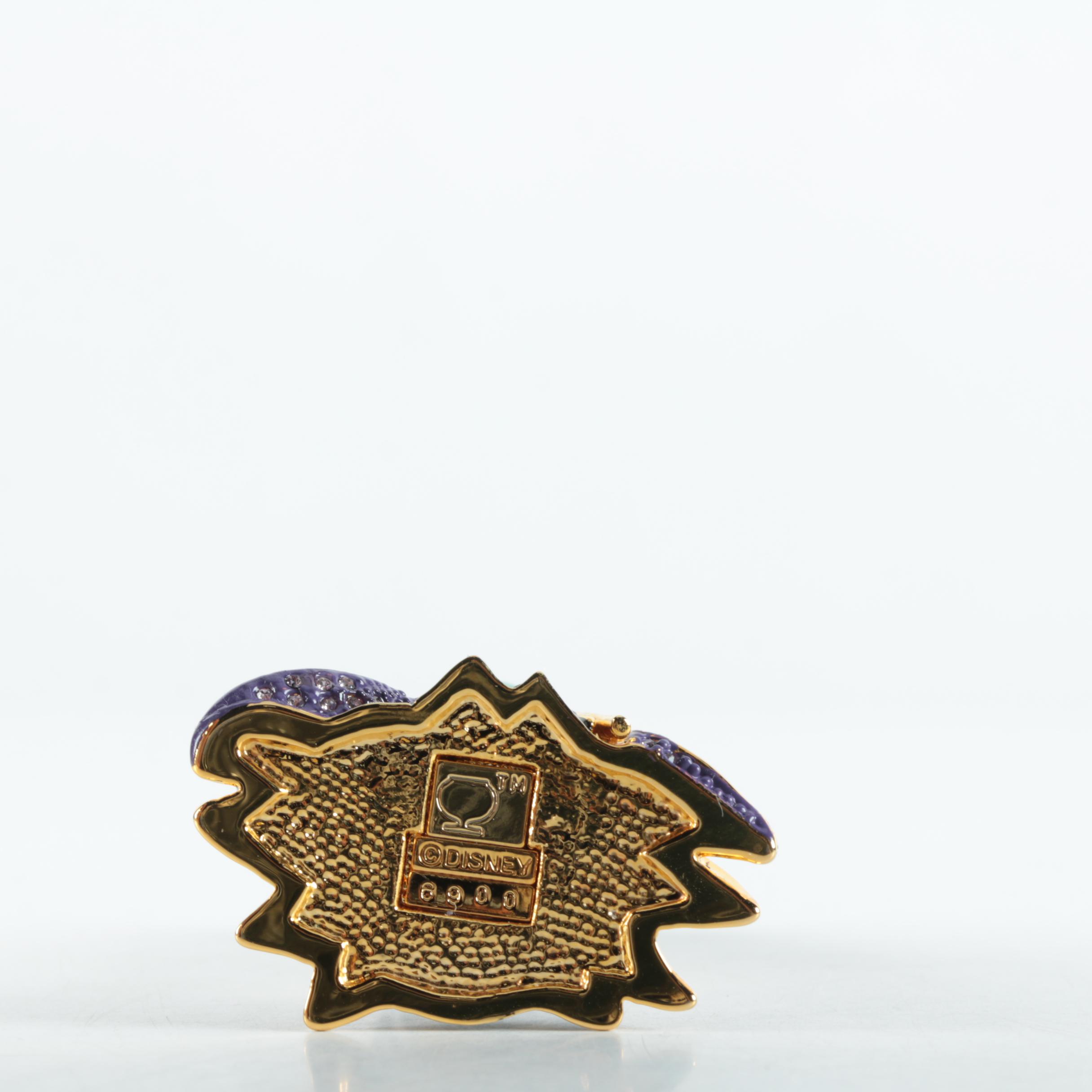 Arribas Brothers Disney Jeweled "Maleficent" and "Cruella de Vil" Figurines