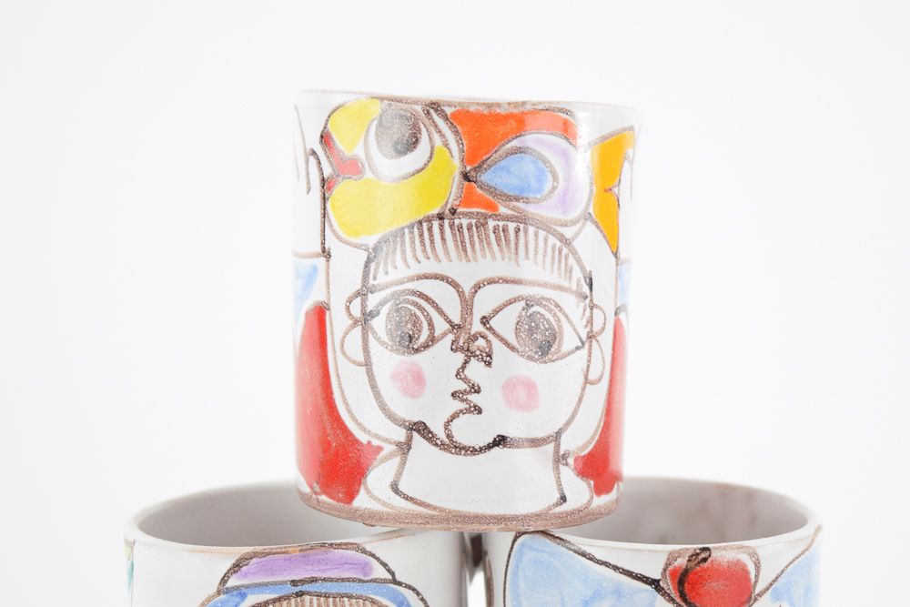 Desimone Hand Painted Italian Pottery Dinnerware