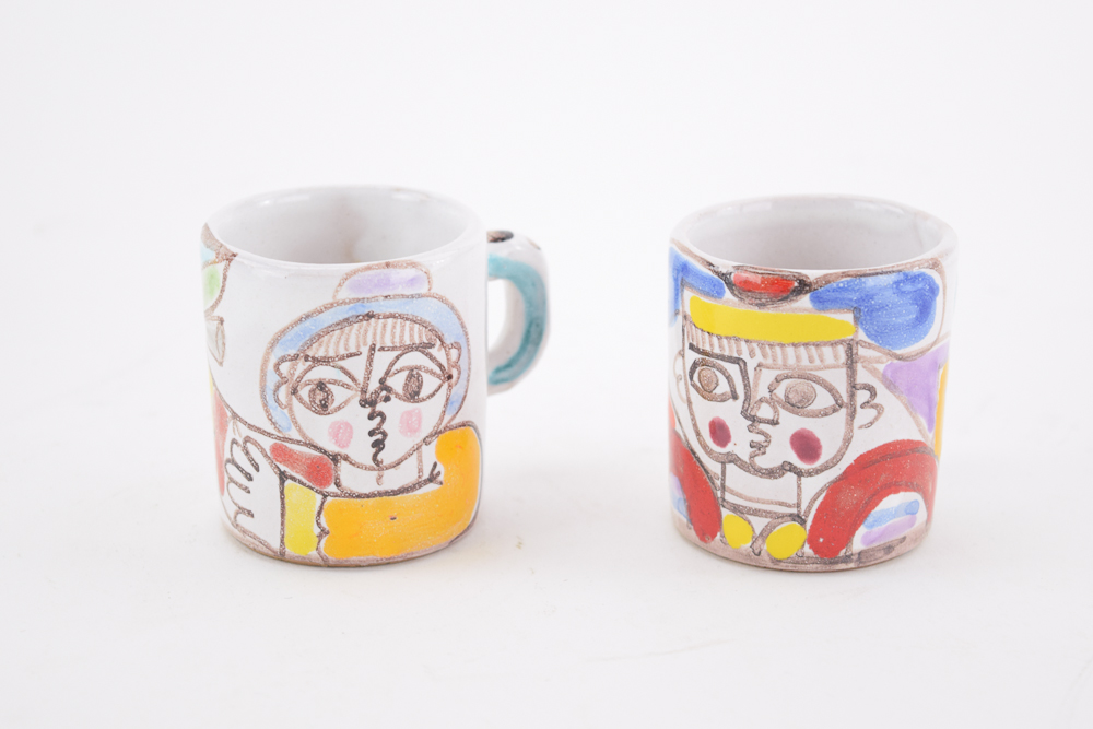 Desimone Hand Painted Italian Pottery Dinnerware