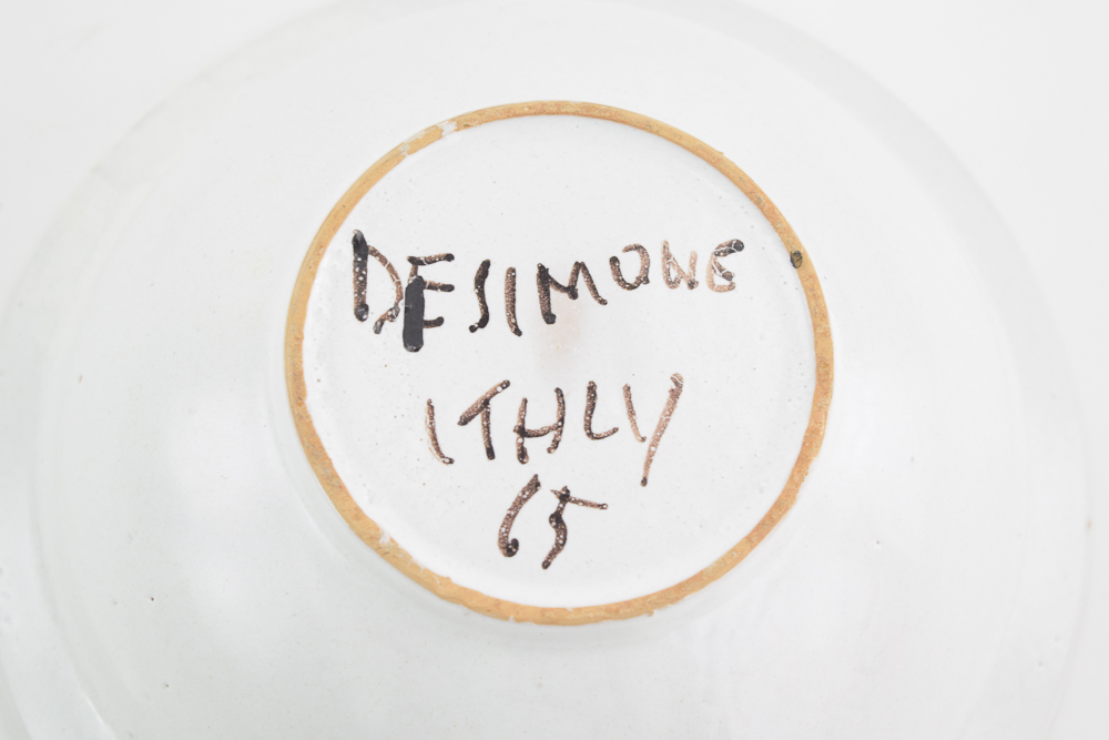 Desimone Hand Painted Italian Pottery Dinnerware