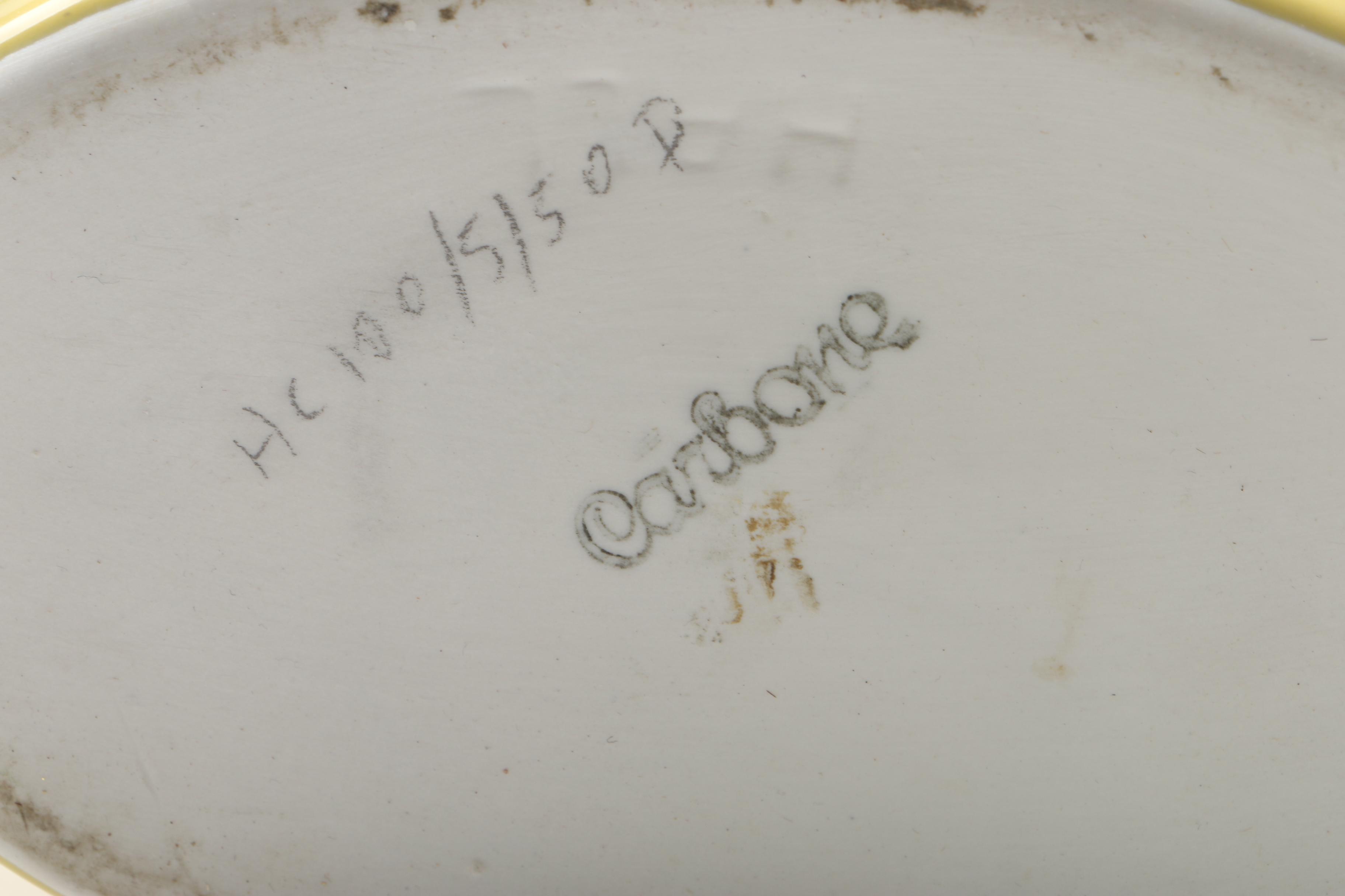 Vintage Hall Pottery Carbone Duck Covered Casserole