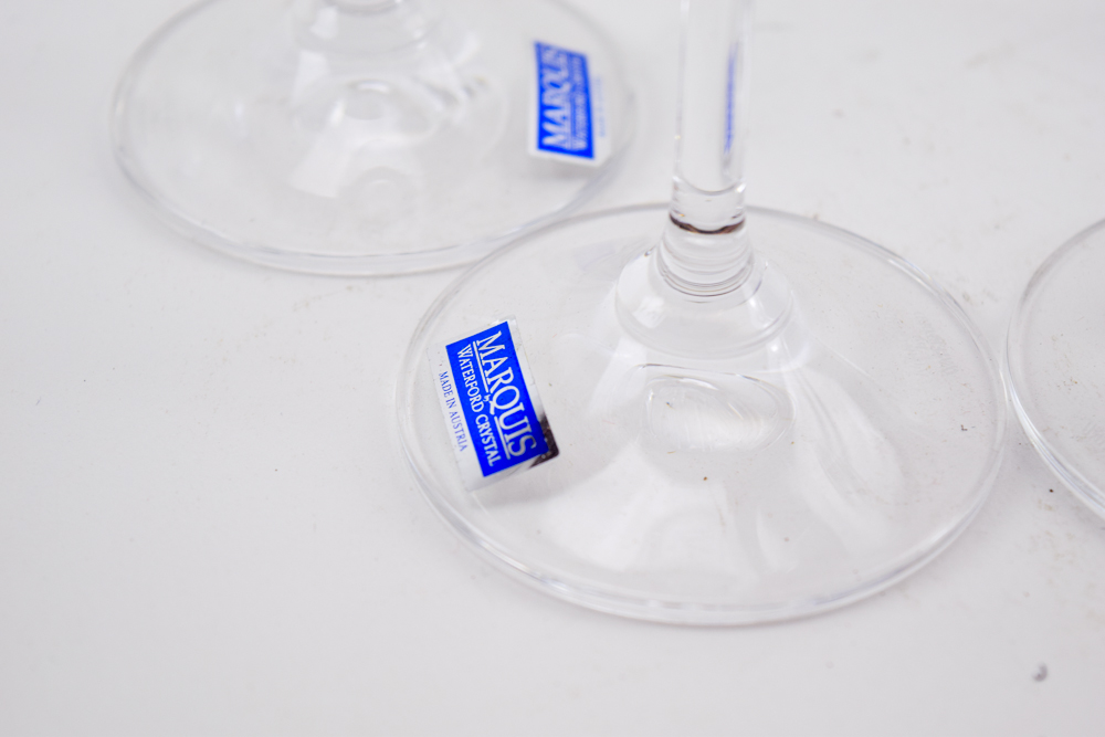 Marquis by Waterford Crystal "Vintage" Champagne Flutes