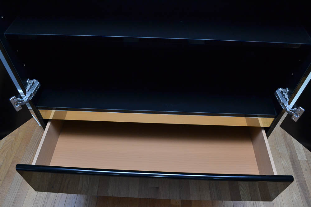 Black and Gold Deco Revival Wardrobe