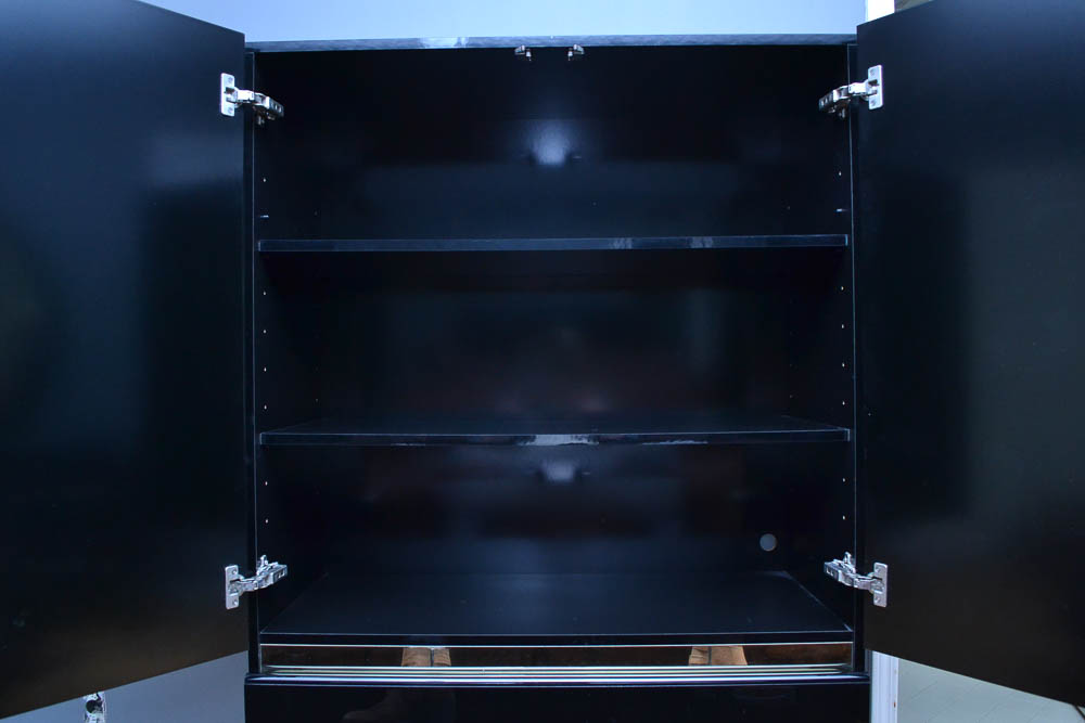 Black and Gold Deco Revival Wardrobe