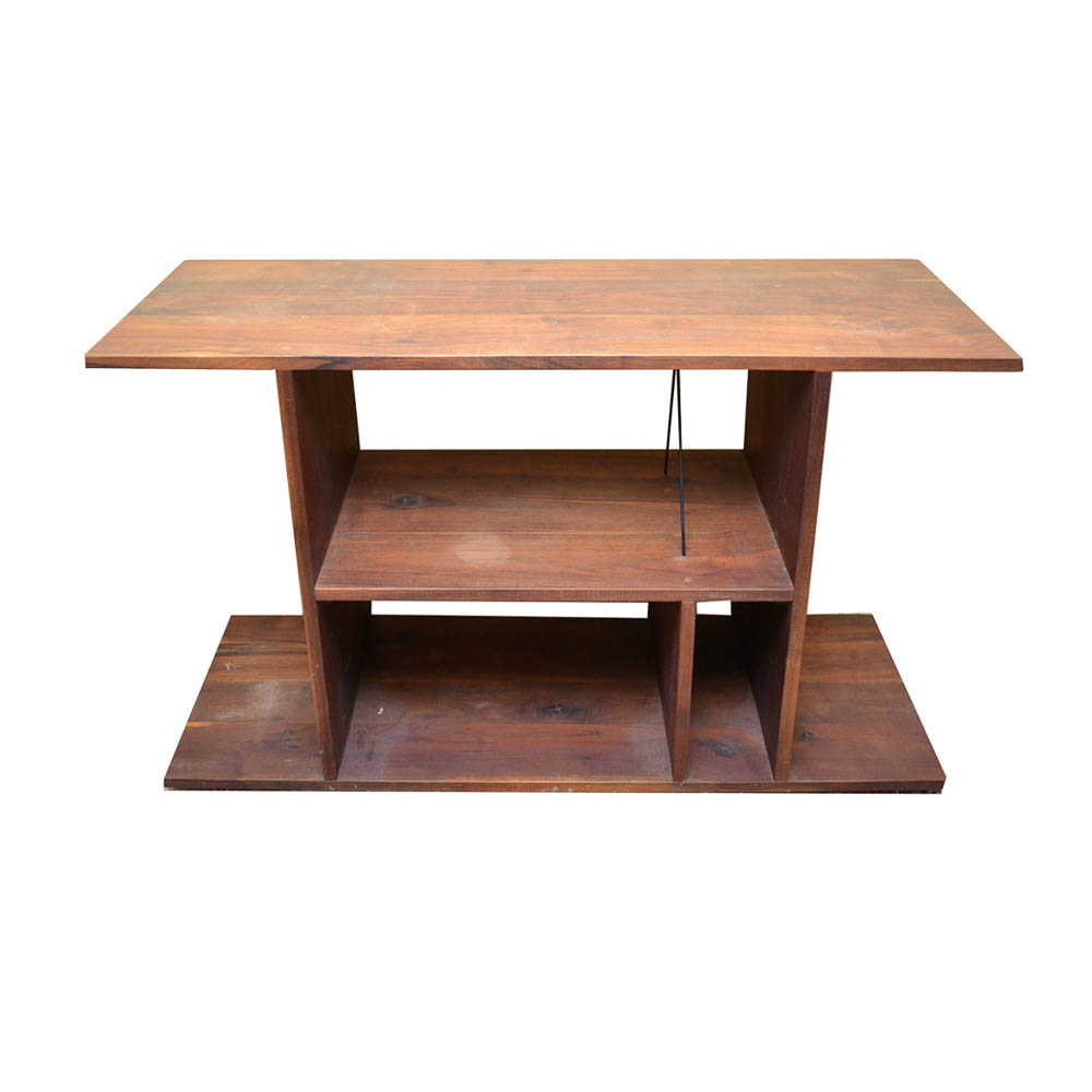 Vintage Mid Century Modern Walnut Bookshelf