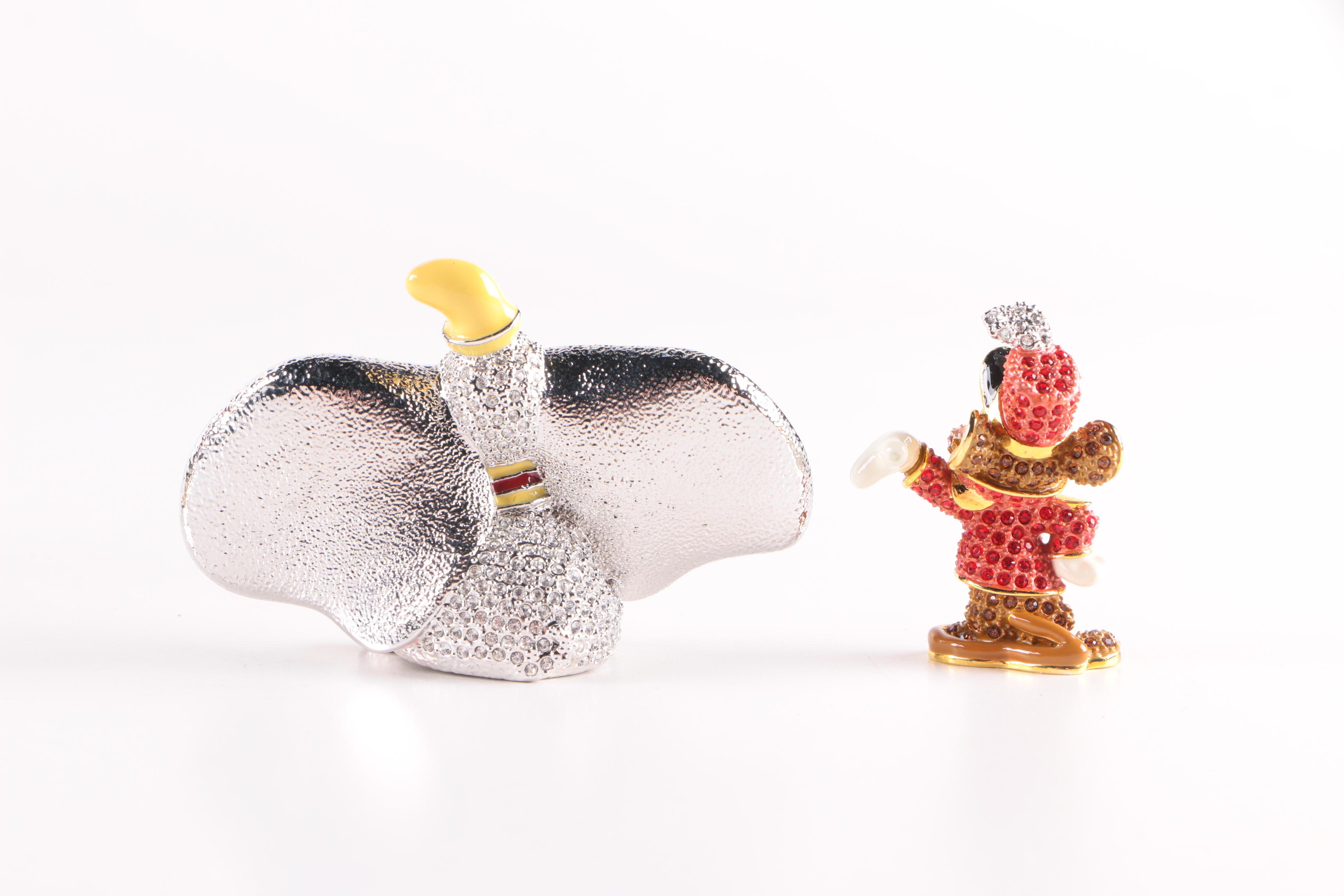 Disney Arribas "Dumbo" and  "Timothy Q Mouse" Figurine