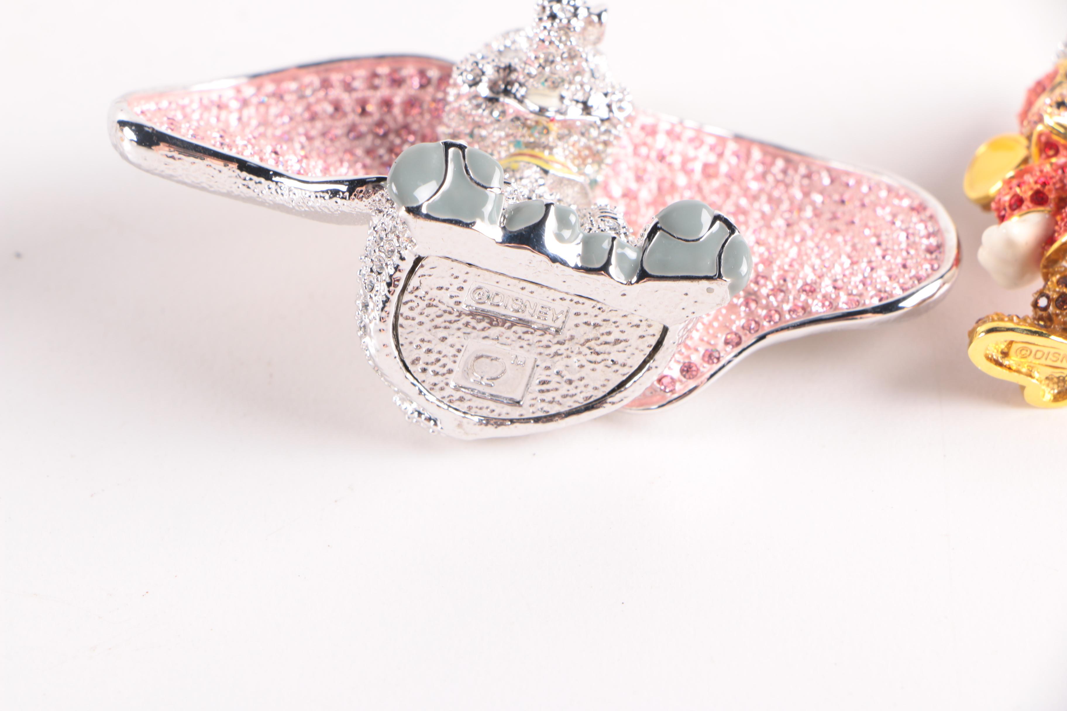 Disney Arribas "Dumbo" and  "Timothy Q Mouse" Figurine