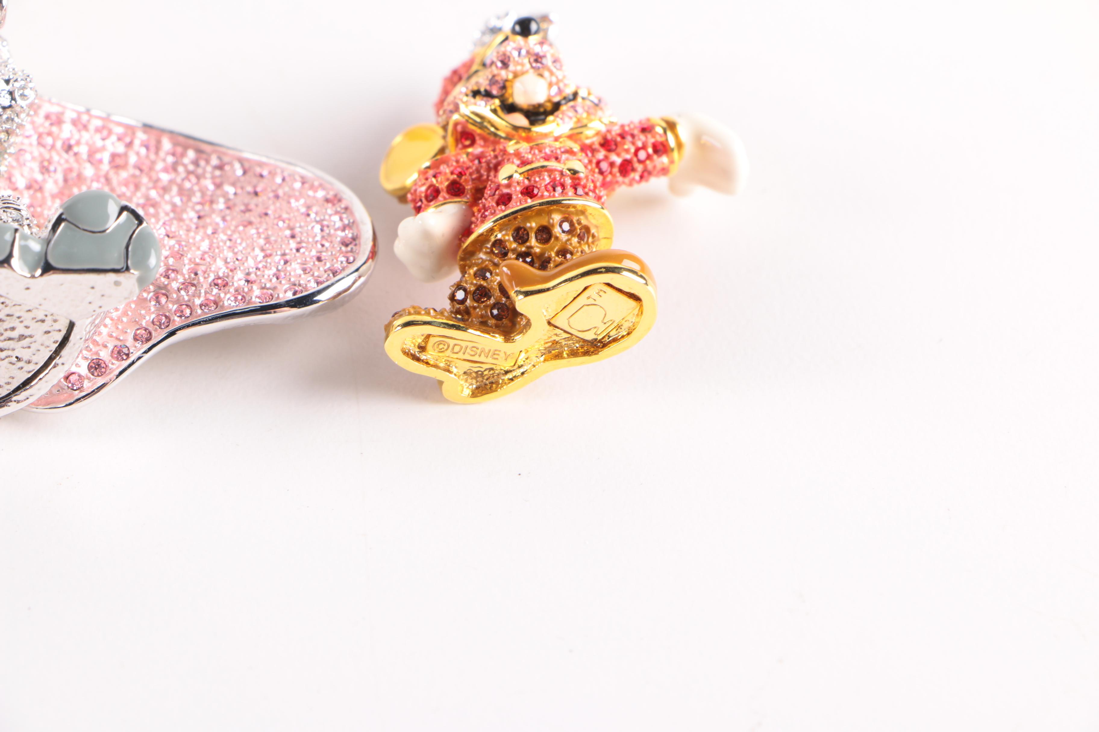 Disney Arribas "Dumbo" and  "Timothy Q Mouse" Figurine