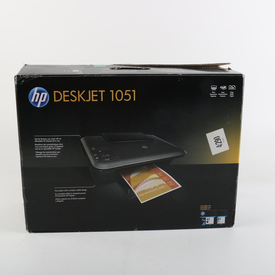HP Deskjet 1051 Printer-Sanner-Copier