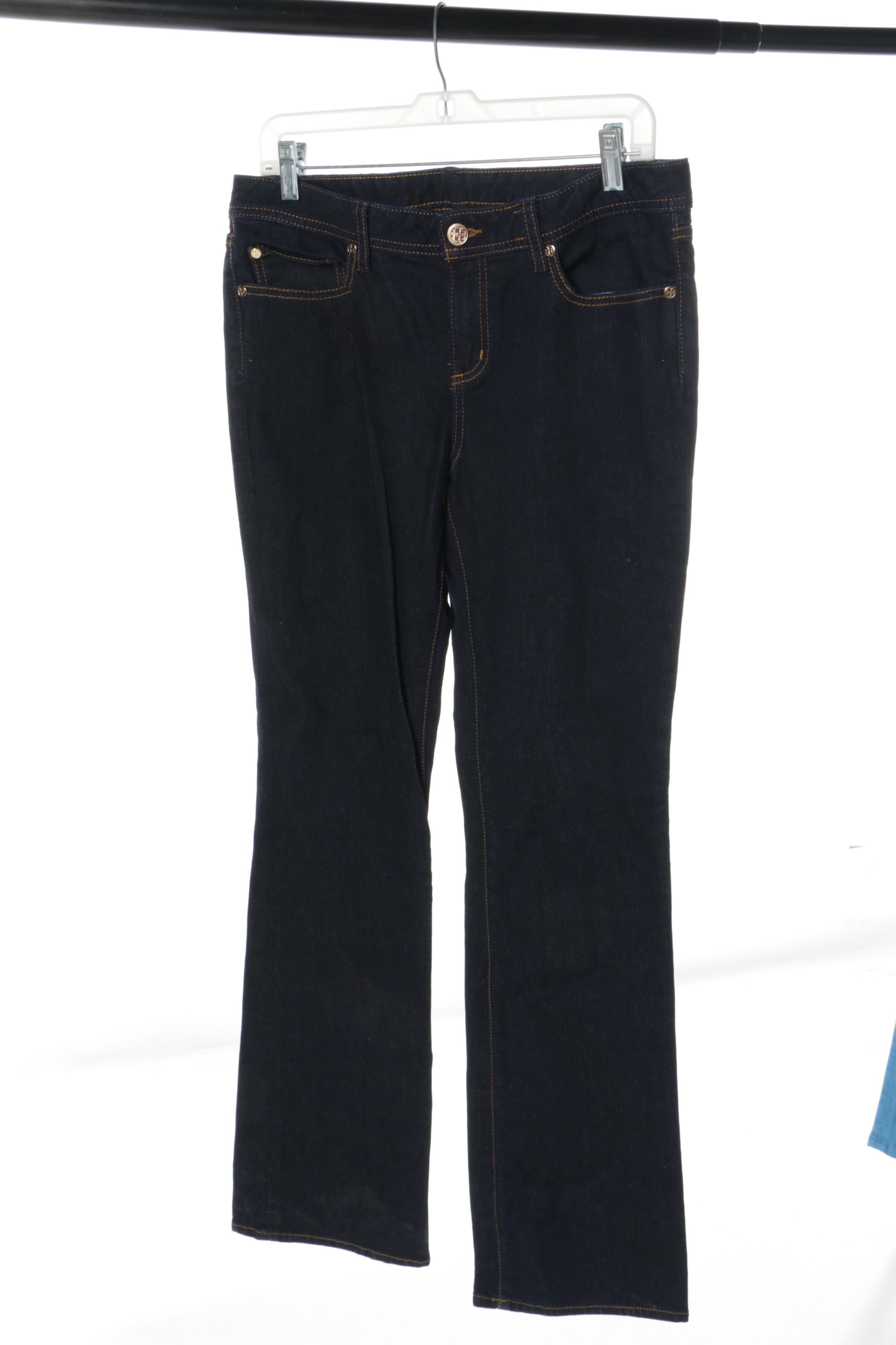 Women's Escada Sport, Tory Burch and Spanx Pants