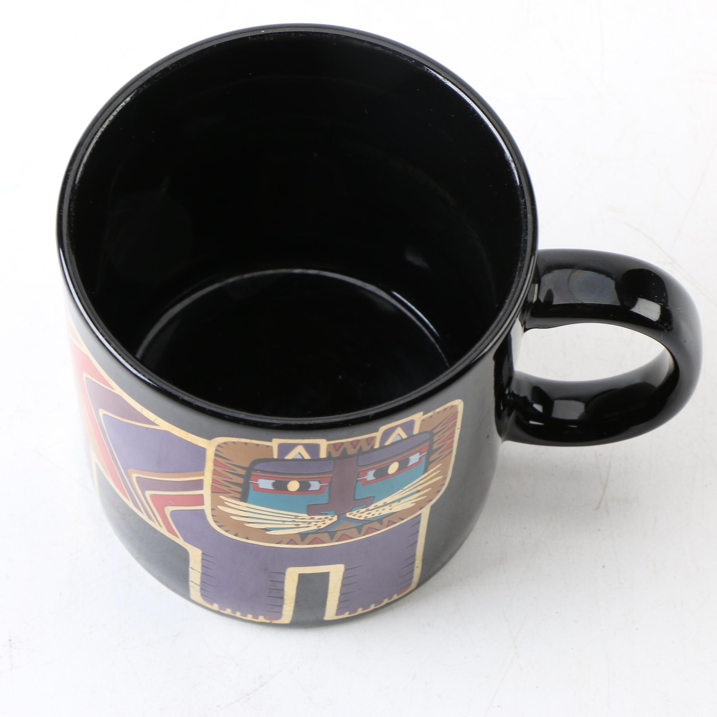 Laurel Burch Designed Lion Ceramic Mug