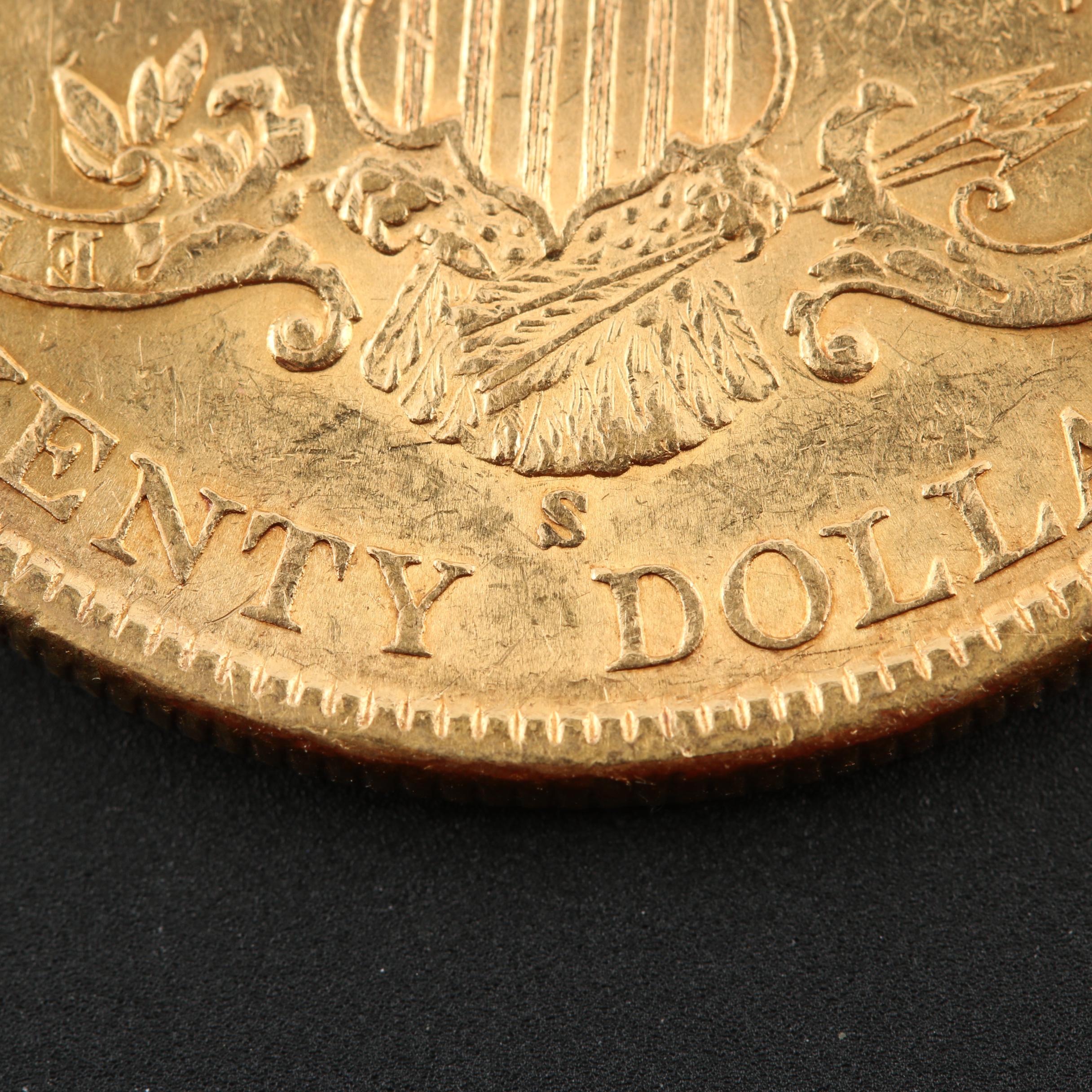 1900-S Liberty Head $20 Gold Coin