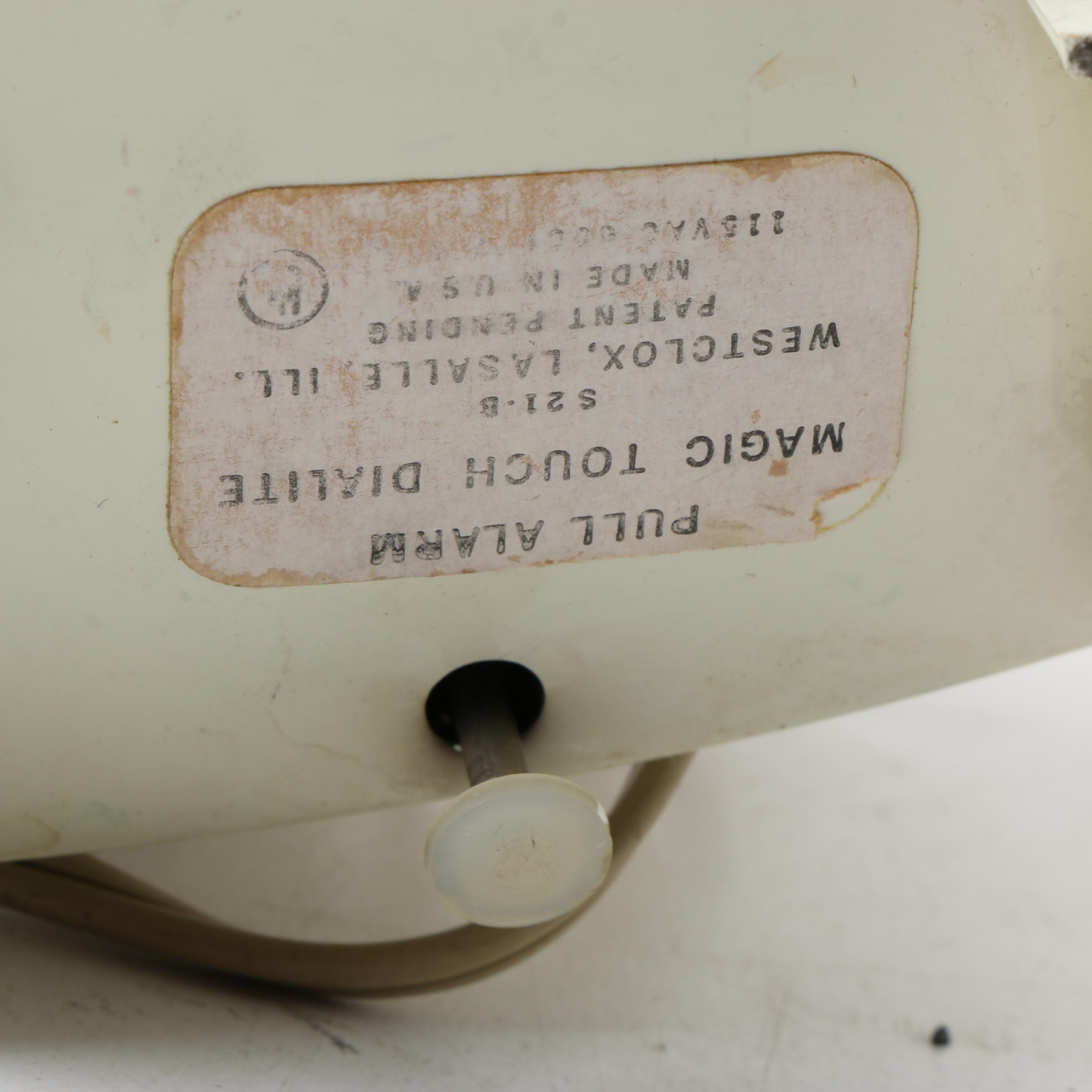 Vintage Westclox "Dialite" Alarm Clock