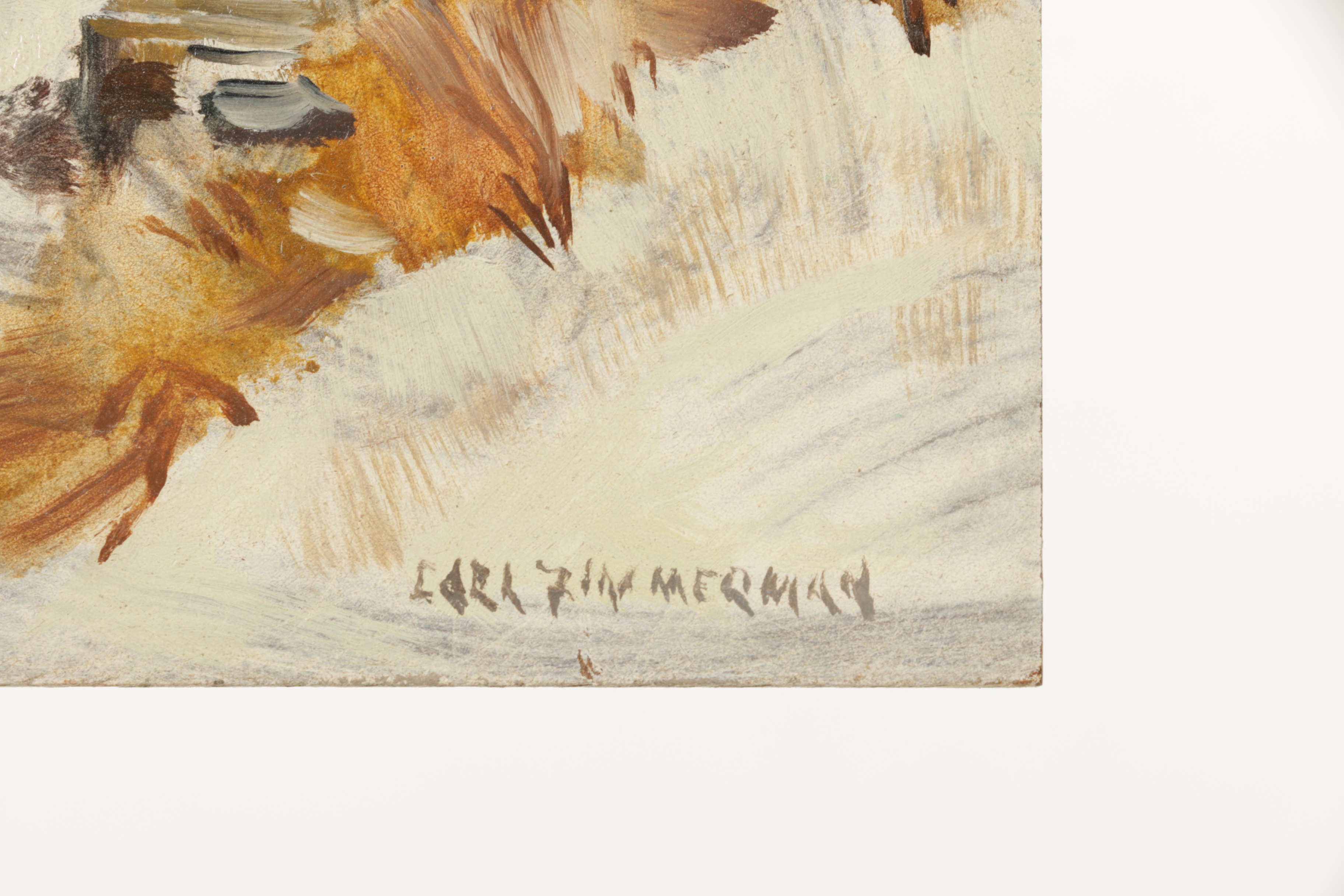 Carl Zimmerman Oil Painting