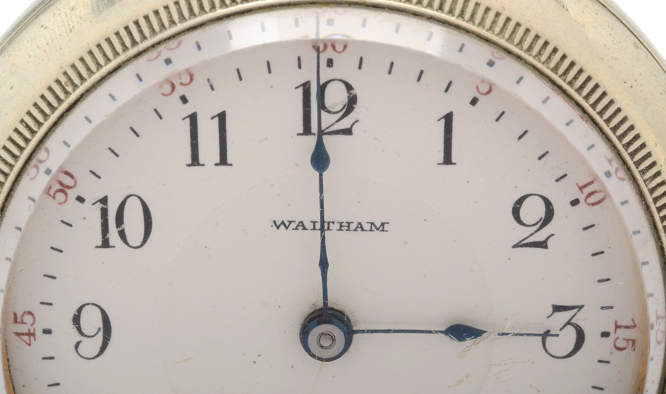 Antique Waltham Open Face Pocket Watch